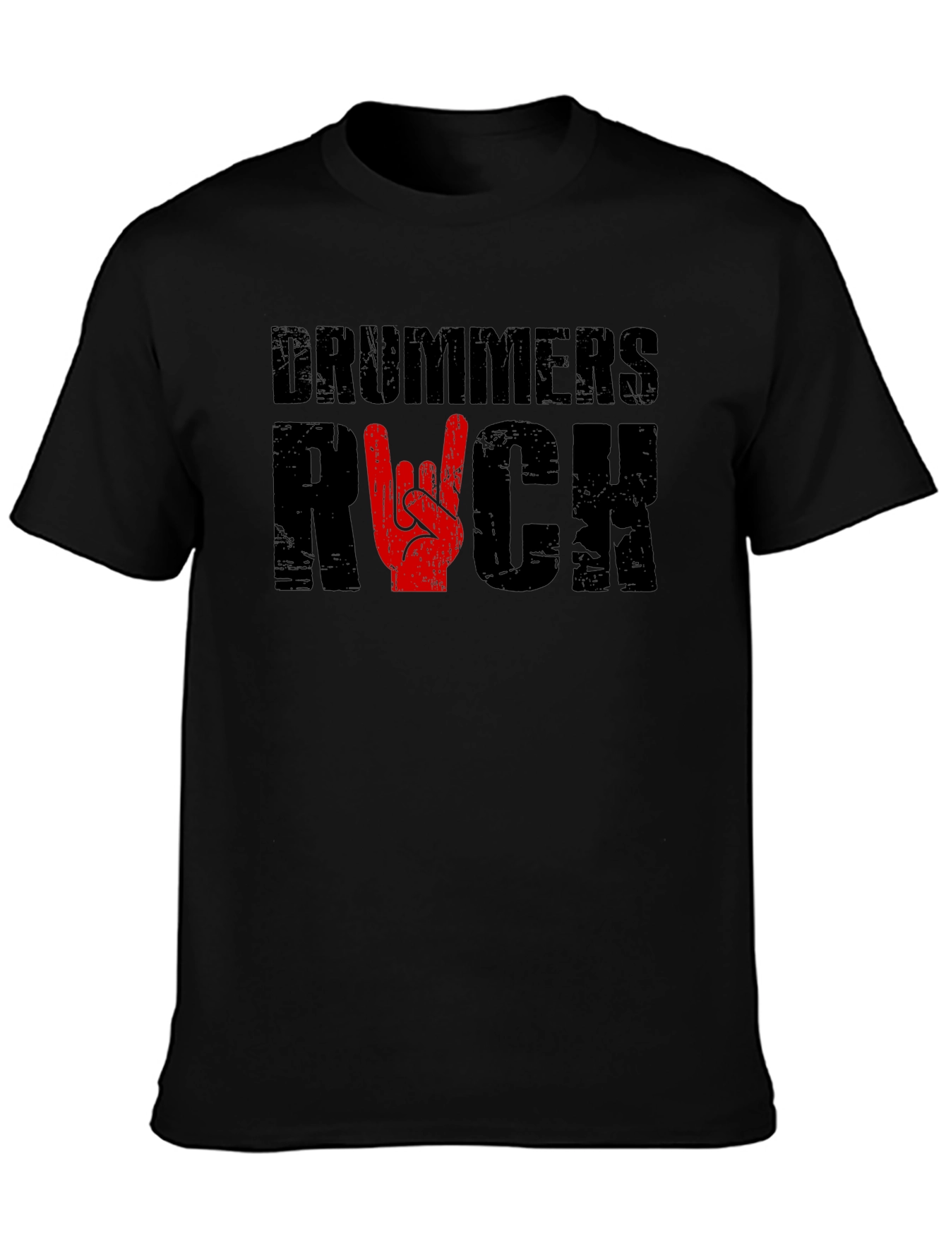Drummers Rock T-Shirt - Music Lover Tee
