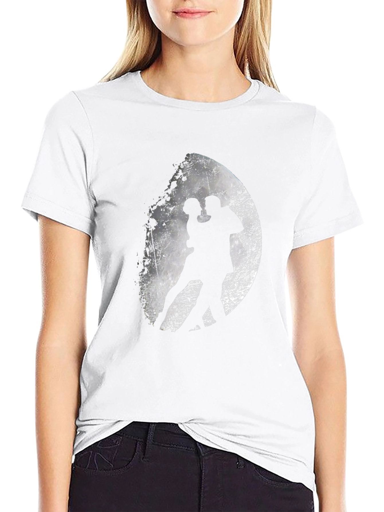 Tango Dance Graphic Tee - Black Cotton Blend
