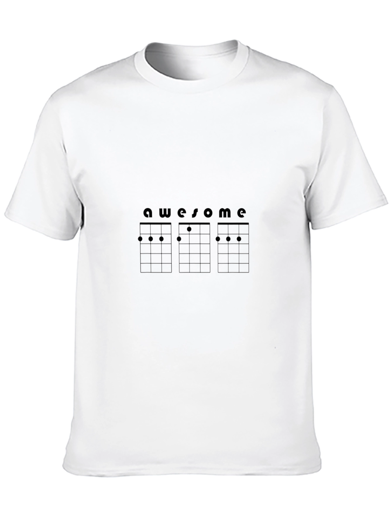Awesome Ukulele Chord T-Shirt - Musician Style