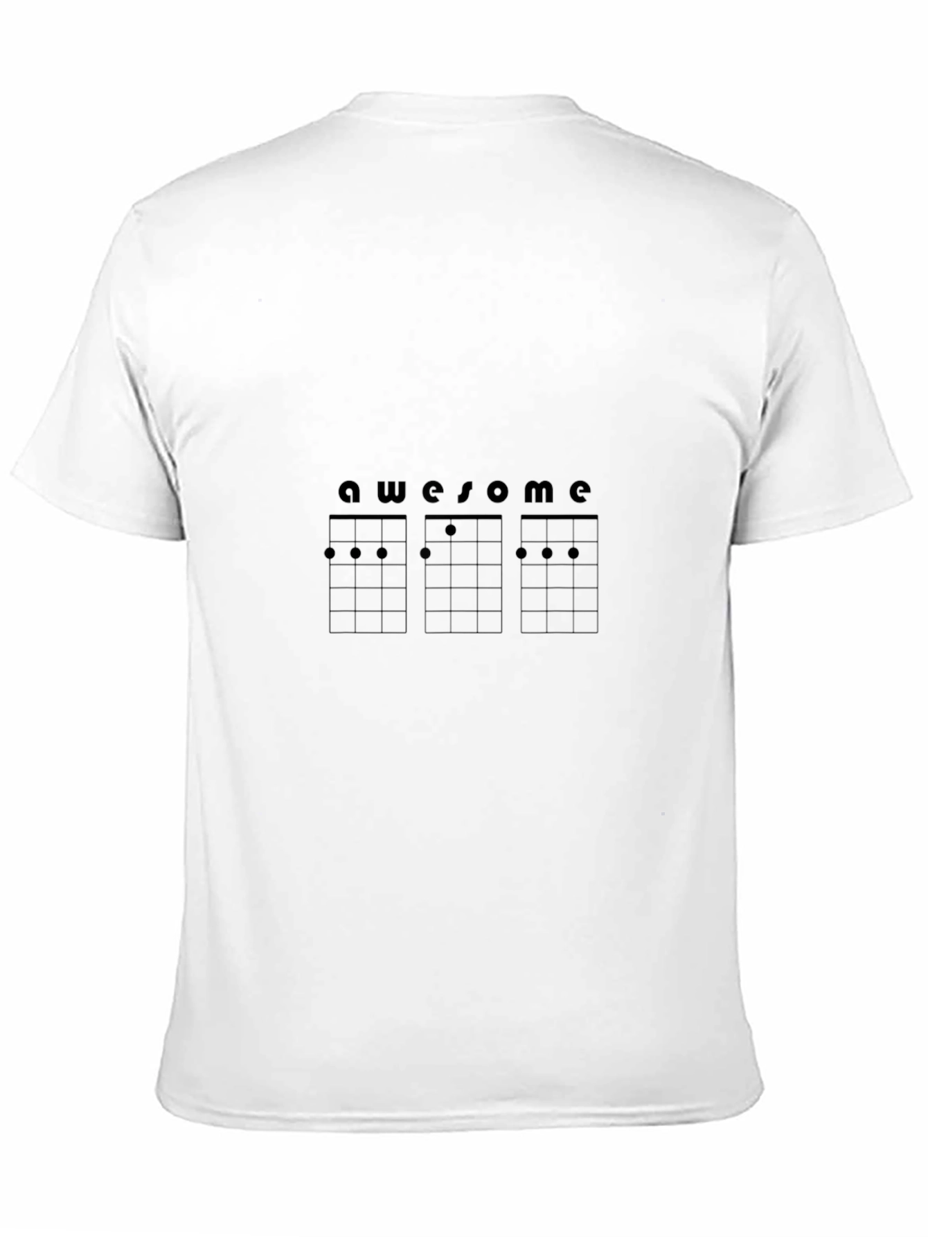 Awesome Ukulele Chord T-Shirt - Musician Style