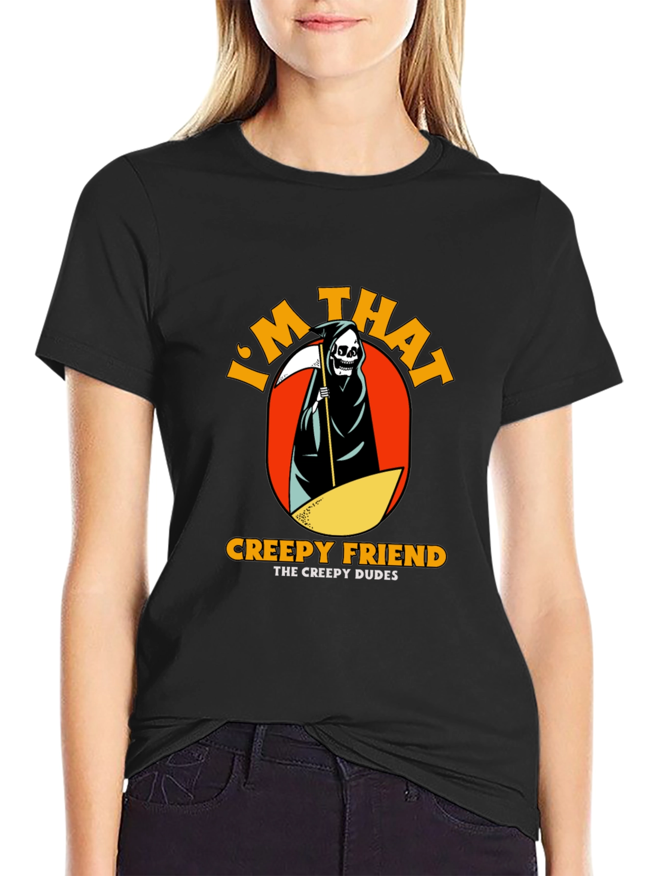 Creepy Dudes Graphic T-Shirt