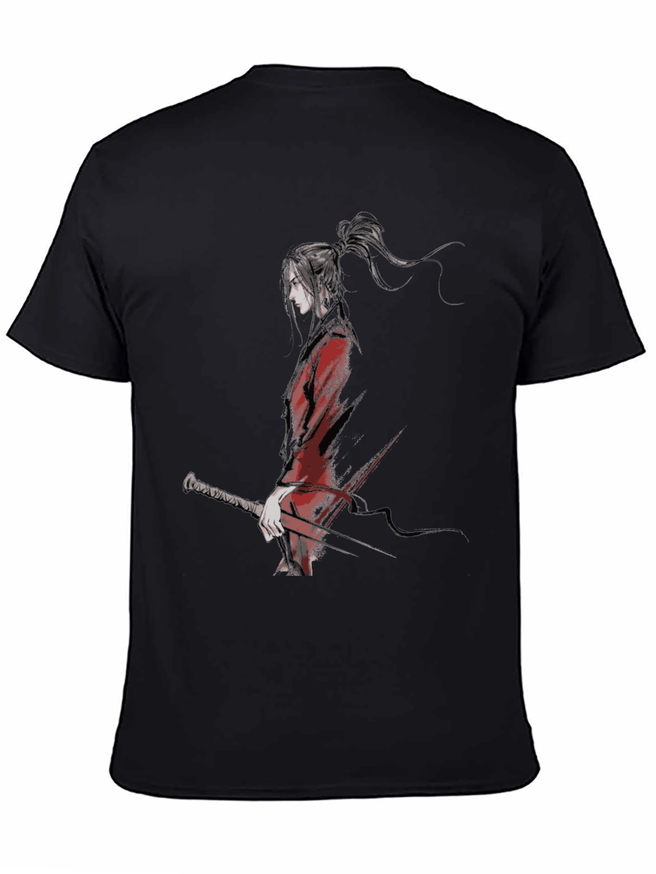 Anime Manga Inspired T-Shirt - Black