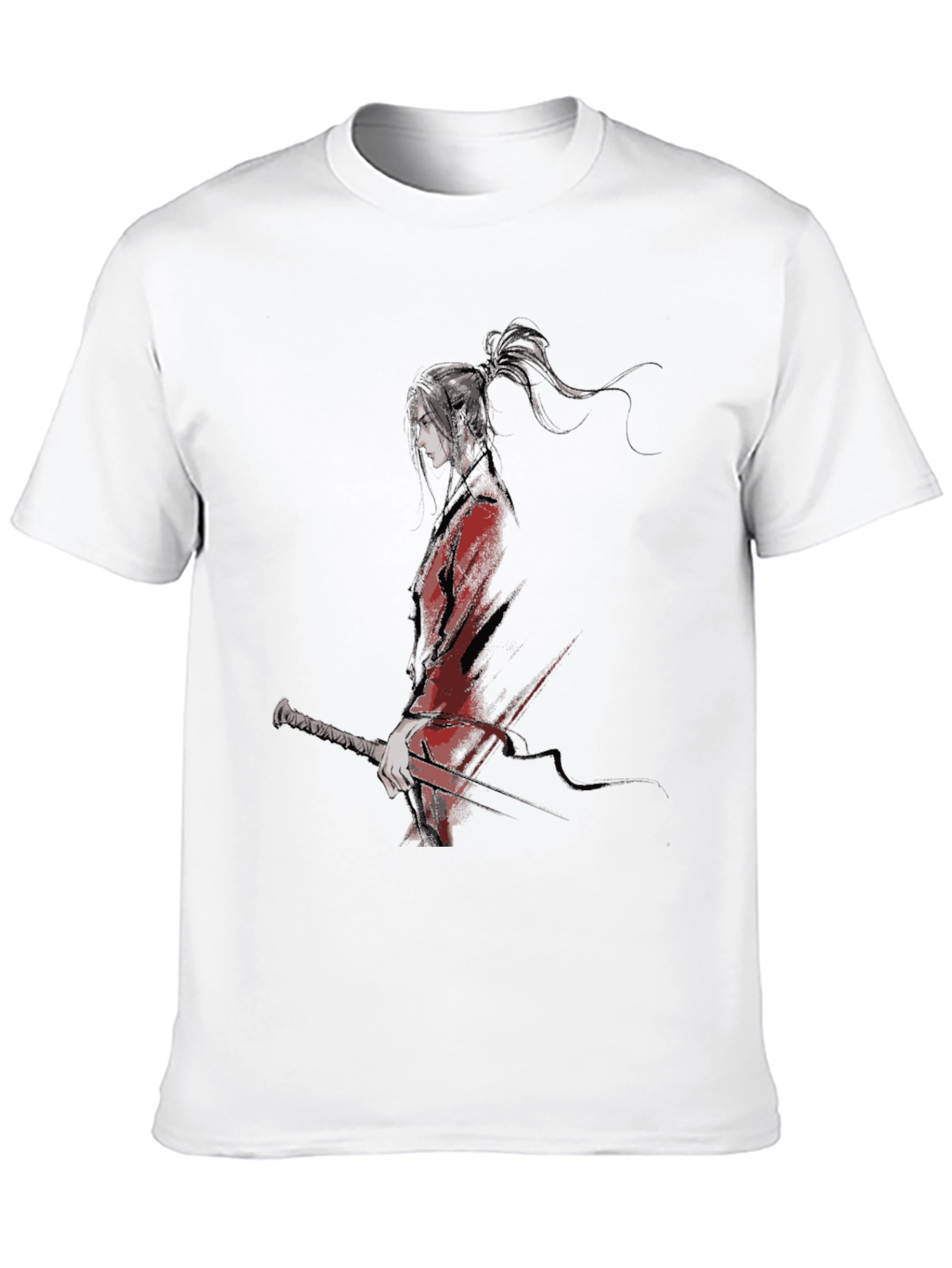 Anime Manga Inspired T-Shirt - Black