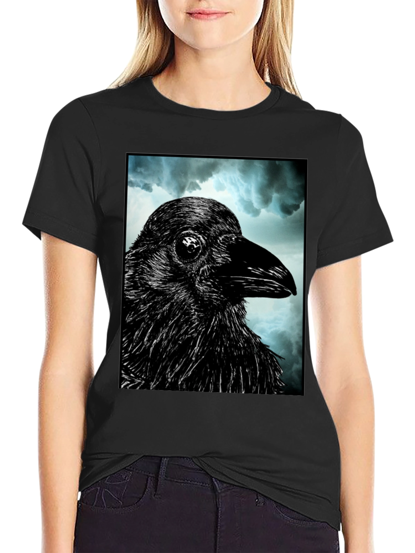 Raven Graphic T-Shirt