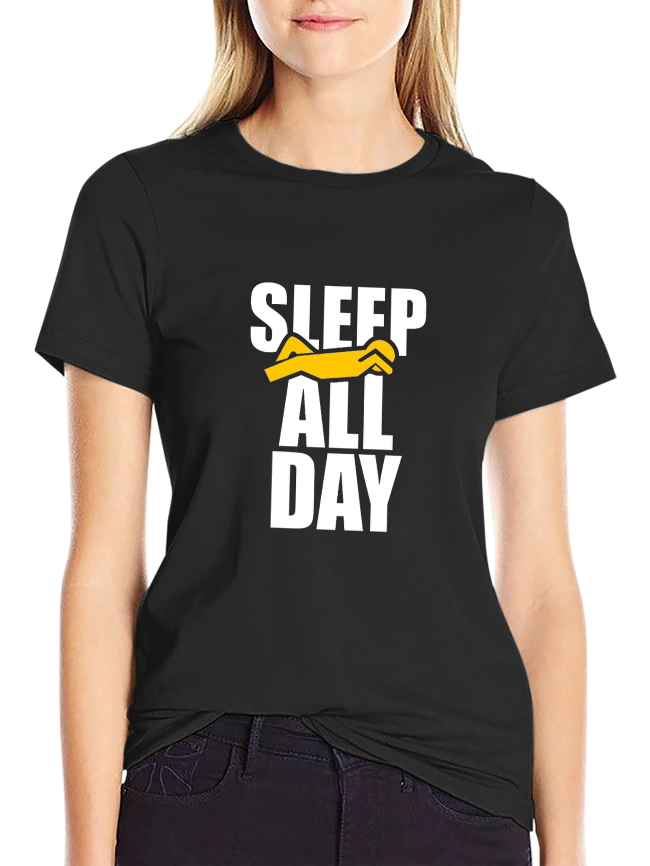 Sleep All Day Graphic T-Shirt
