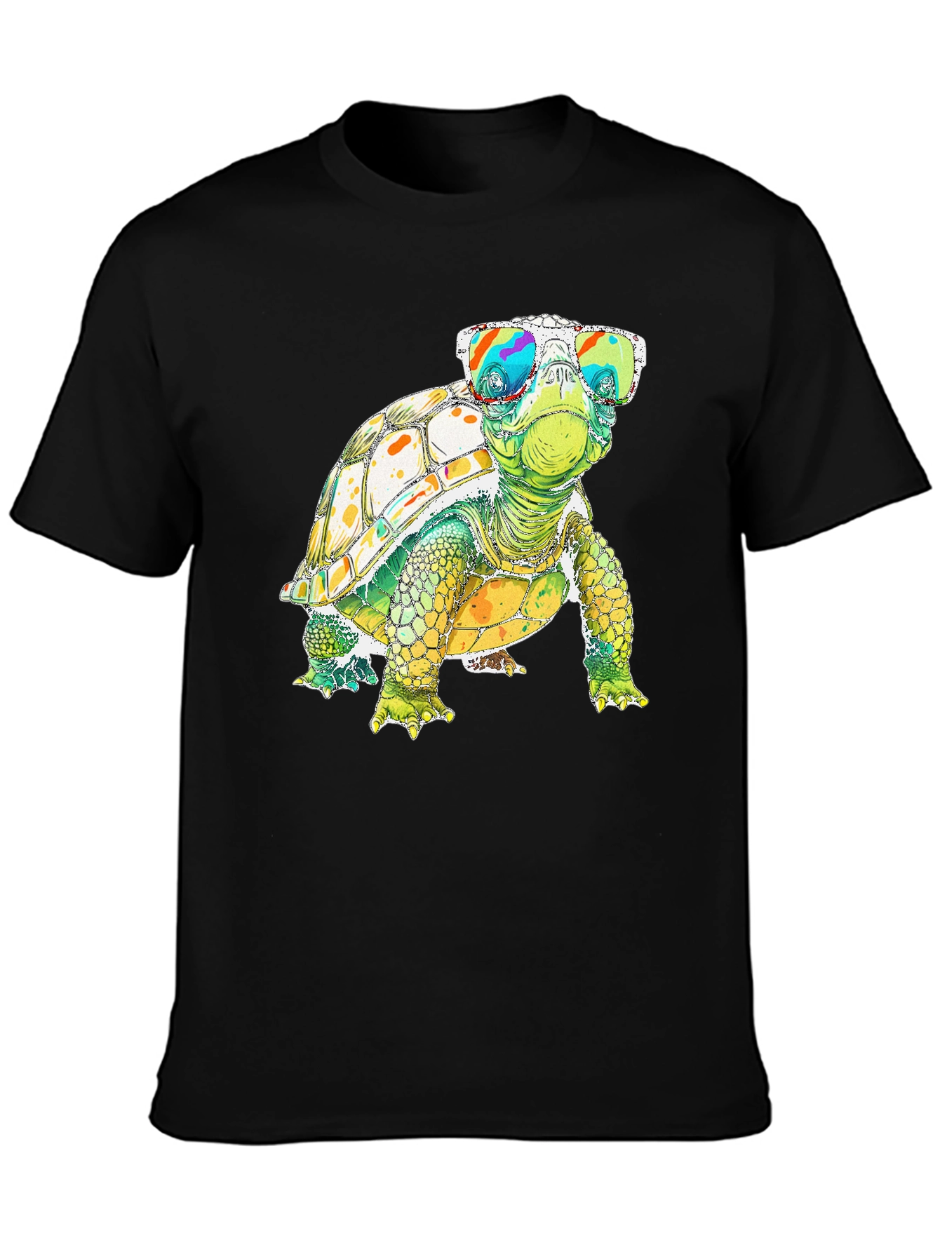 Cool Turtle Graphic Tee - Quirky Animal Shirt