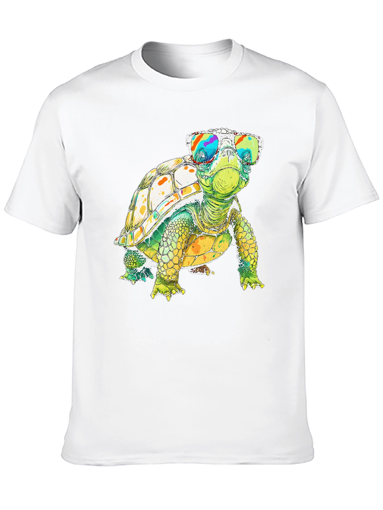 Cool Turtle Graphic Tee - Quirky Animal Shirt
