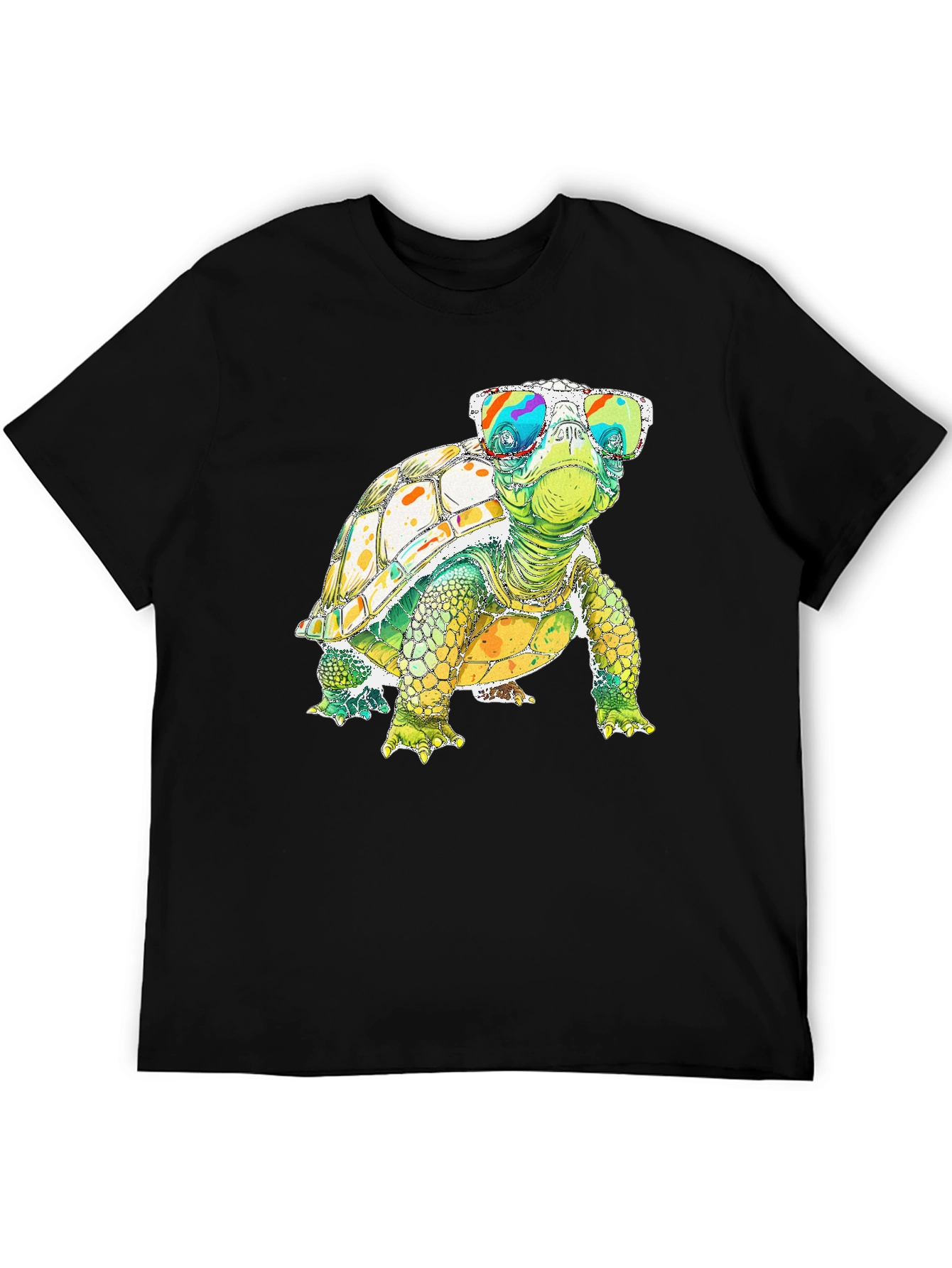 Cool Turtle Graphic Tee - Quirky Animal Shirt