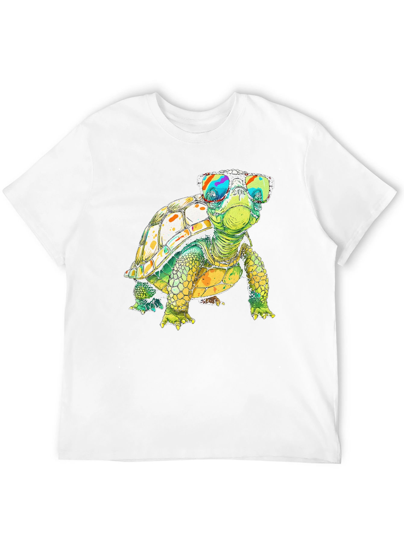 Cool Turtle Graphic Tee - Quirky Animal Shirt
