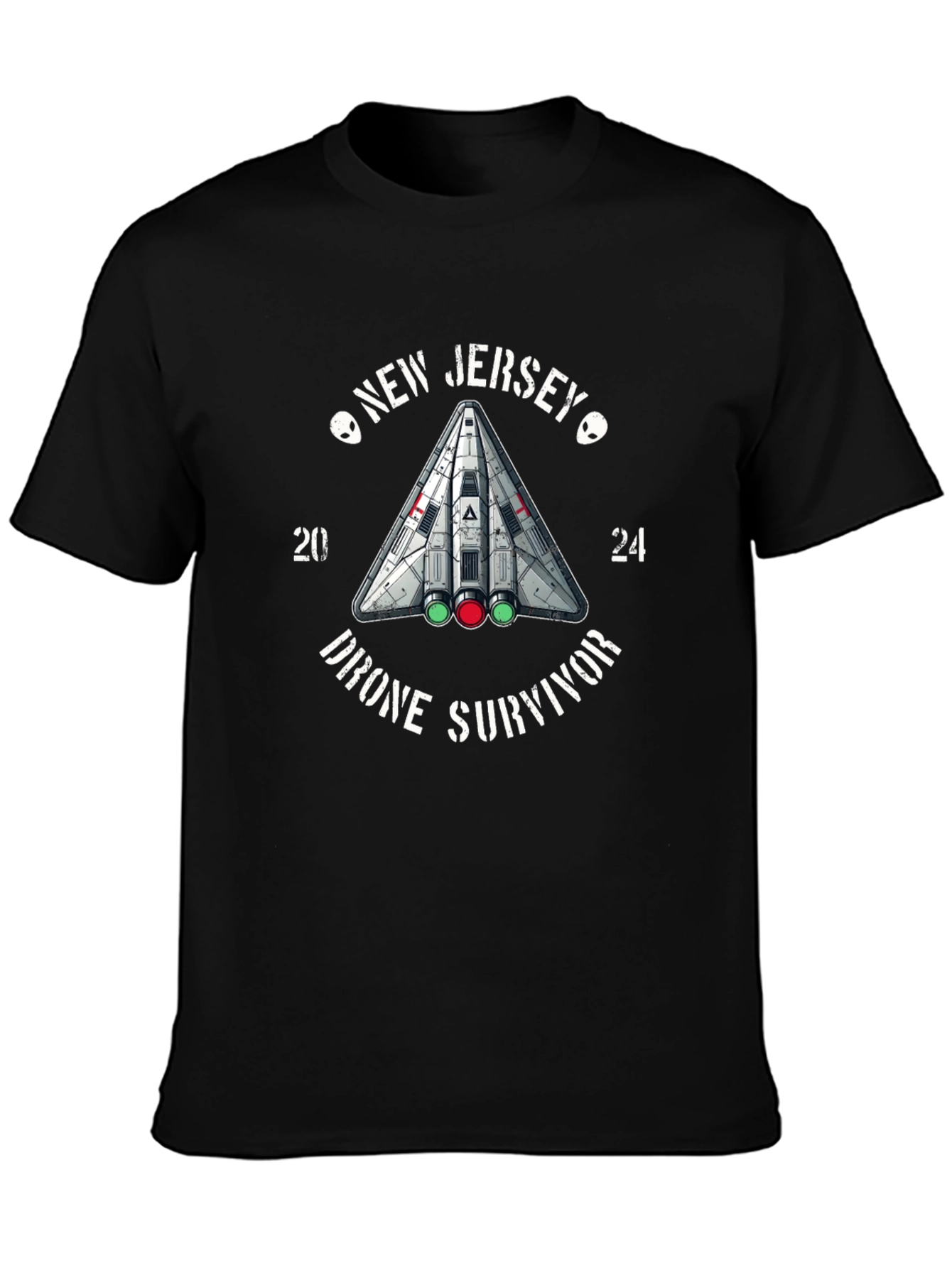 New Jersey Drone Survivor 2024 Graphic T-Shirt