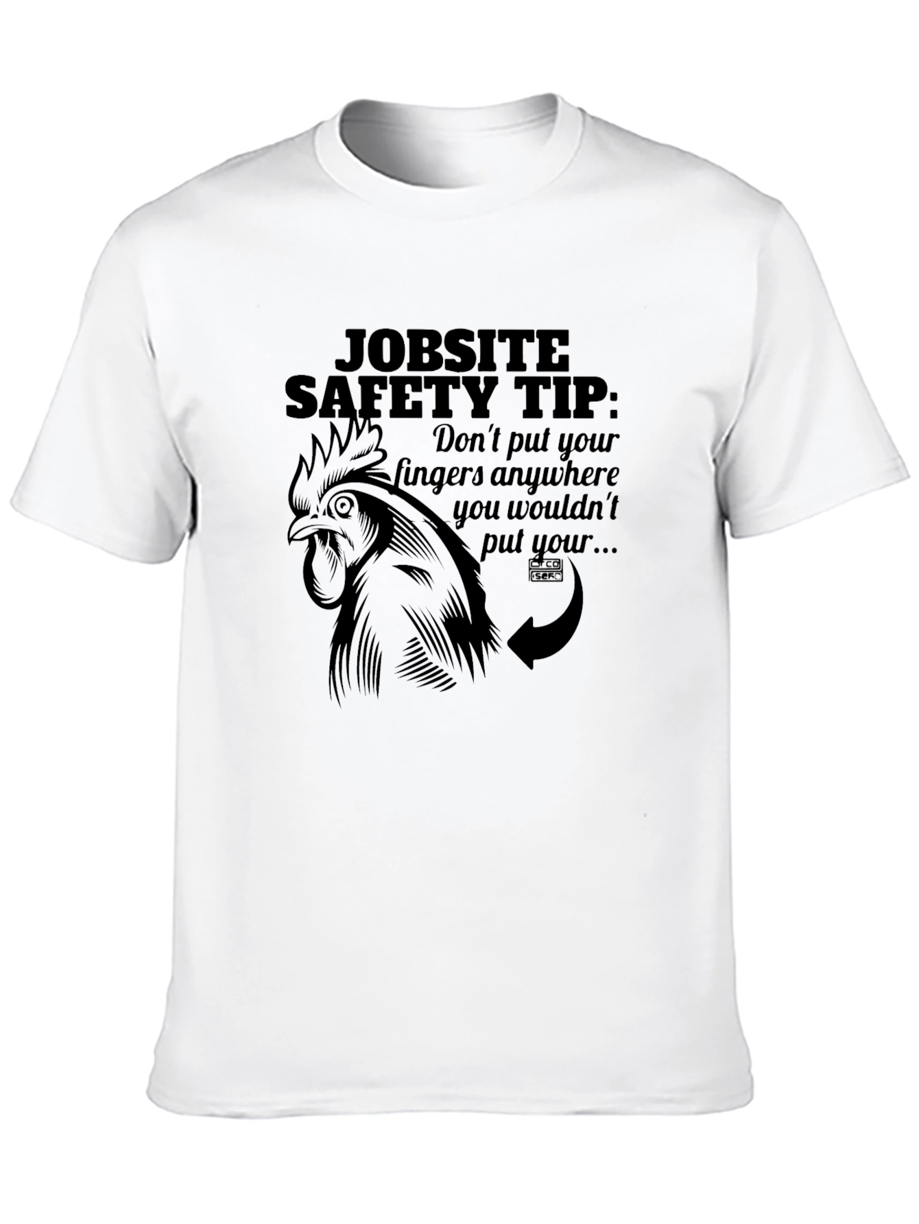 Jobsite Safety Tip Graphic Tee