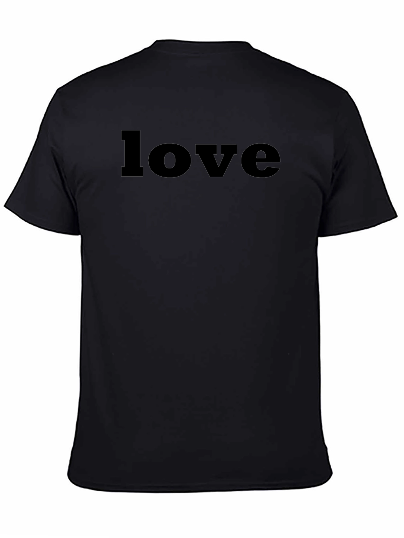 Love Graphic Tee - Classic Black T-Shirt