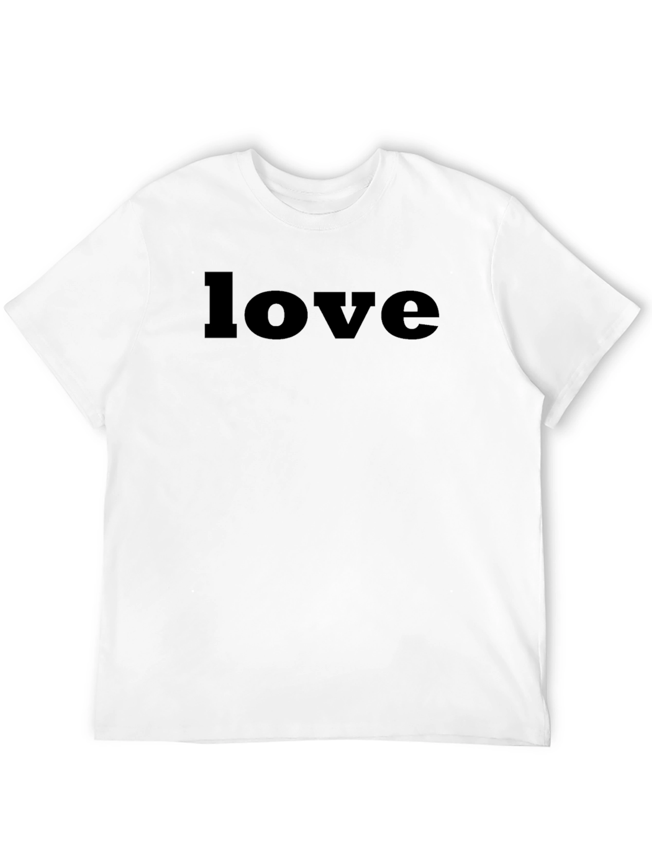 Love Graphic Tee - Classic Black T-Shirt