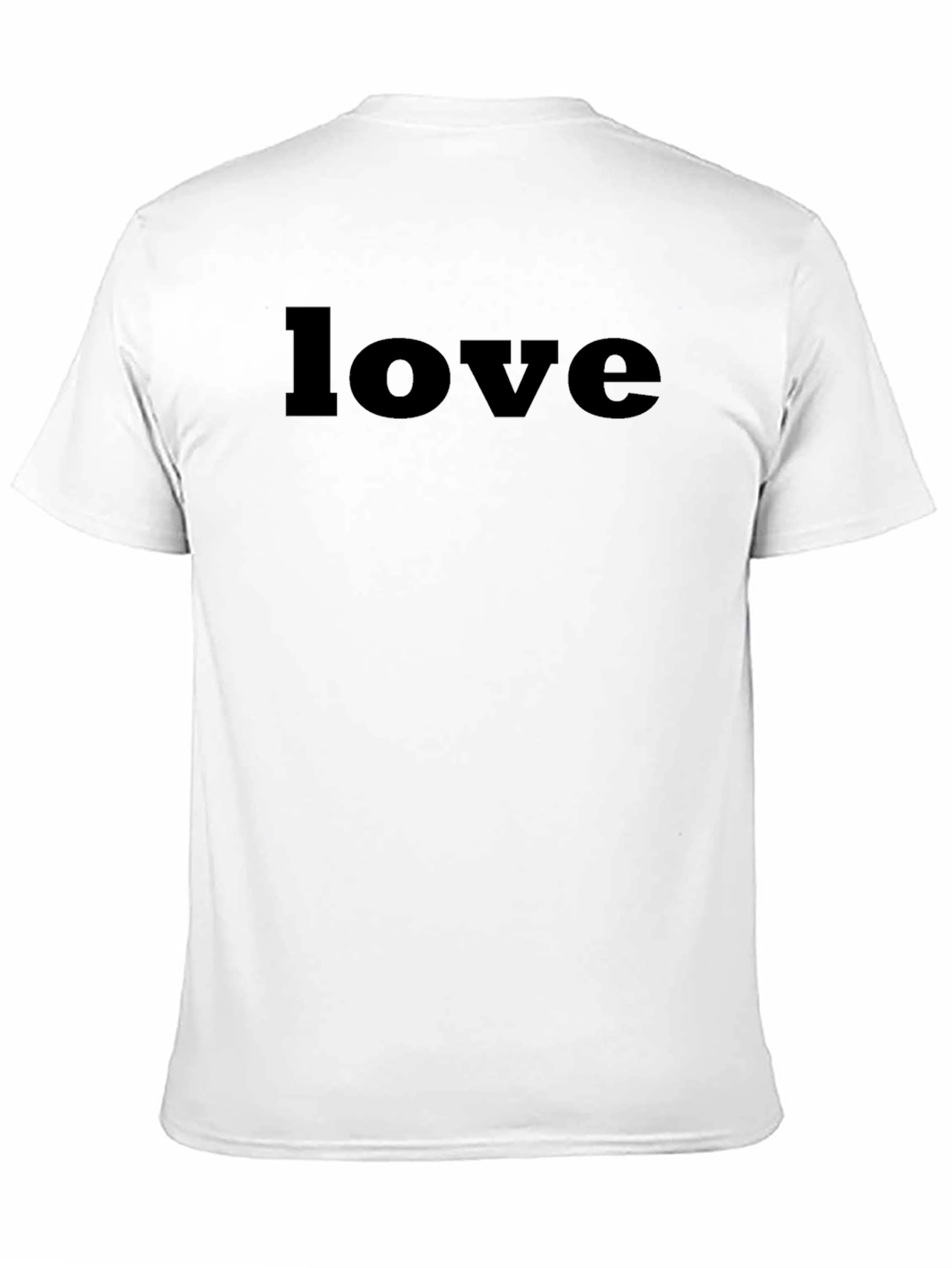 Love Graphic Tee - Classic Black T-Shirt