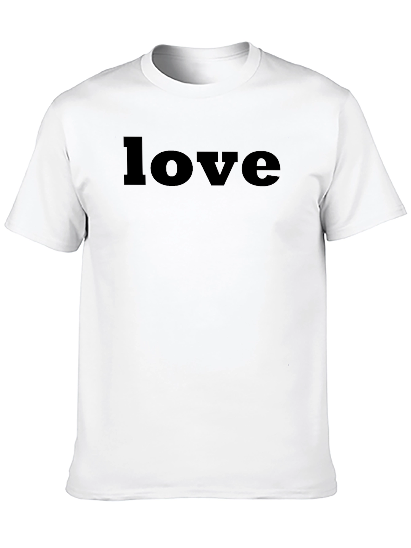Love Graphic Tee - Classic Black T-Shirt