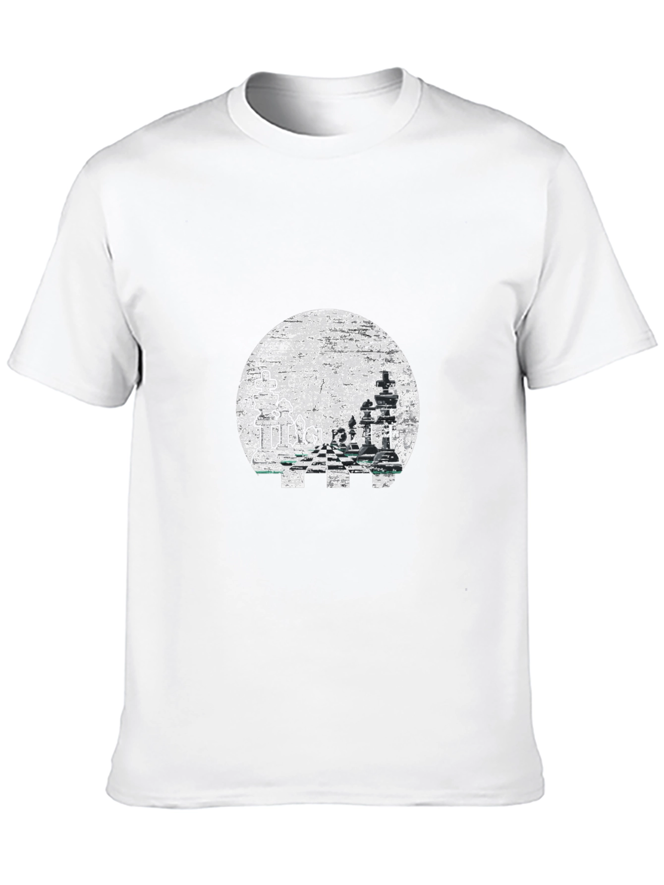 Chess Graphic T-Shirt - Stylish Cotton Tee