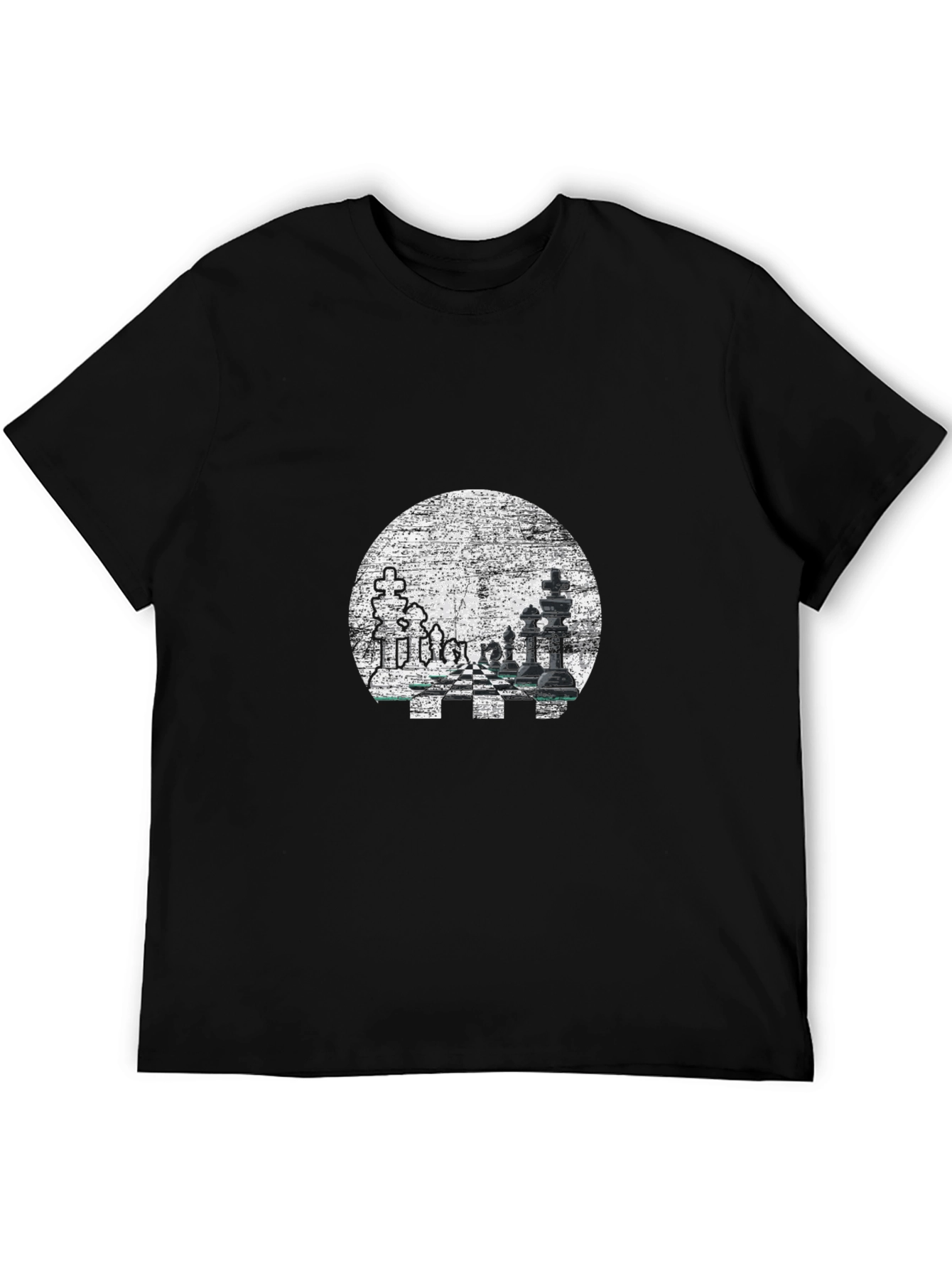 Chess Graphic T-Shirt - Stylish Cotton Tee