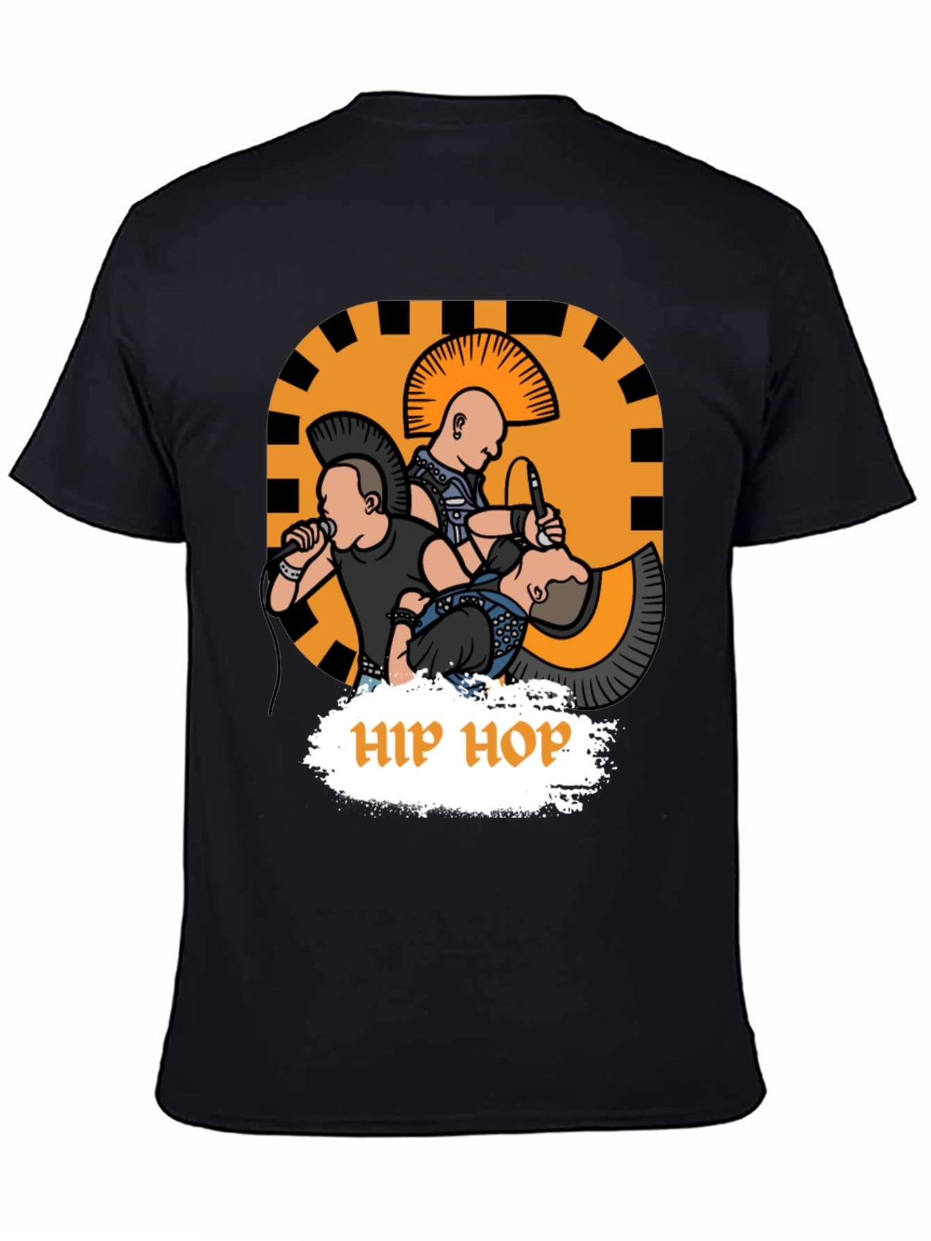 Punk Rock Hip Hop Graphic Tee