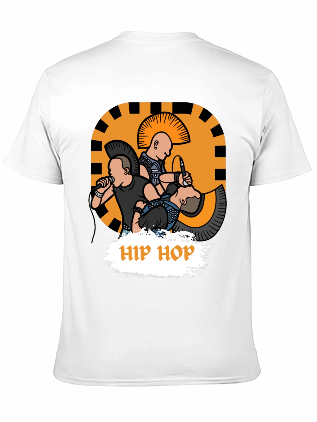 Punk Rock Hip Hop Graphic Tee