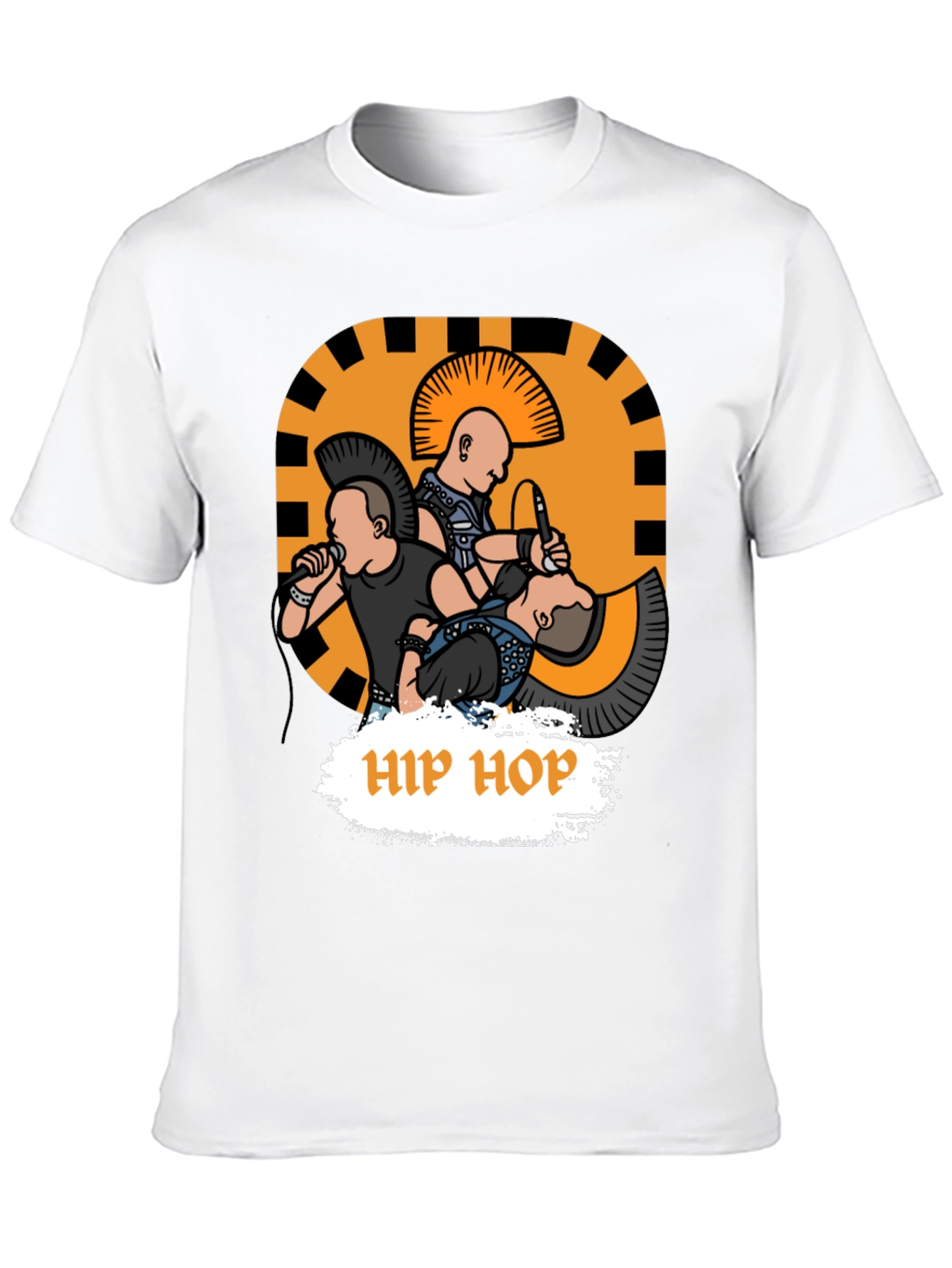 Punk Rock Hip Hop Graphic Tee