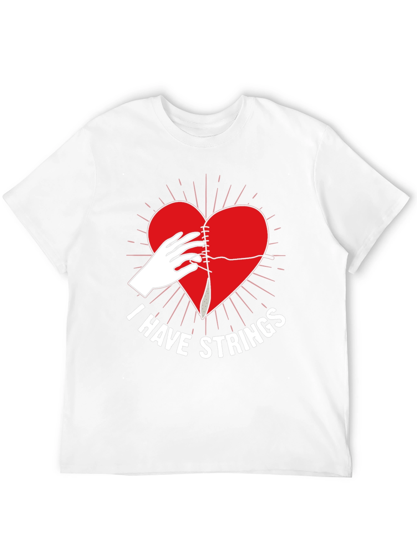 I Have Strings Graphic T-Shirt - Sewn Heart