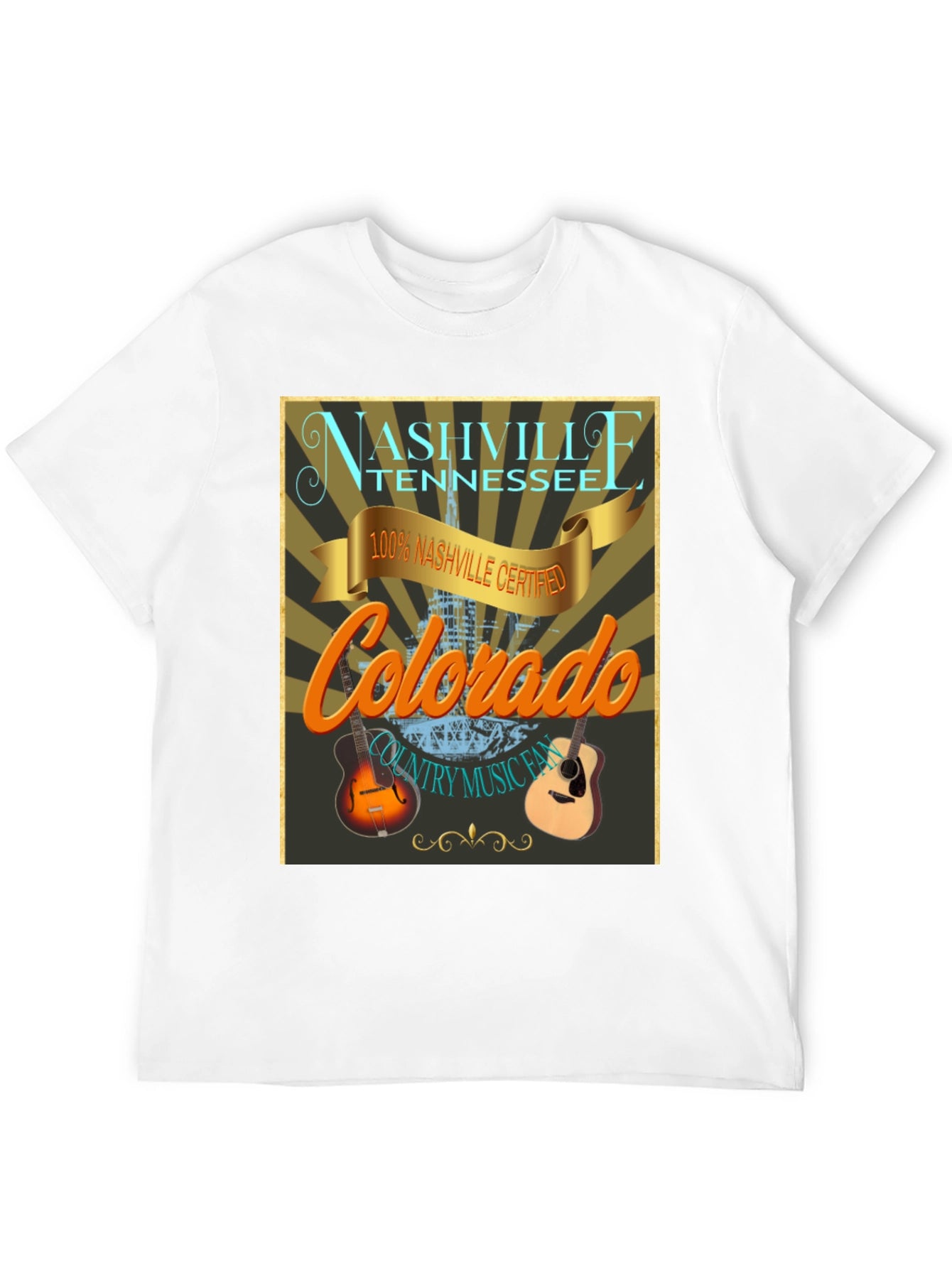 Nashville Tennessee Colorado T-Shirt
