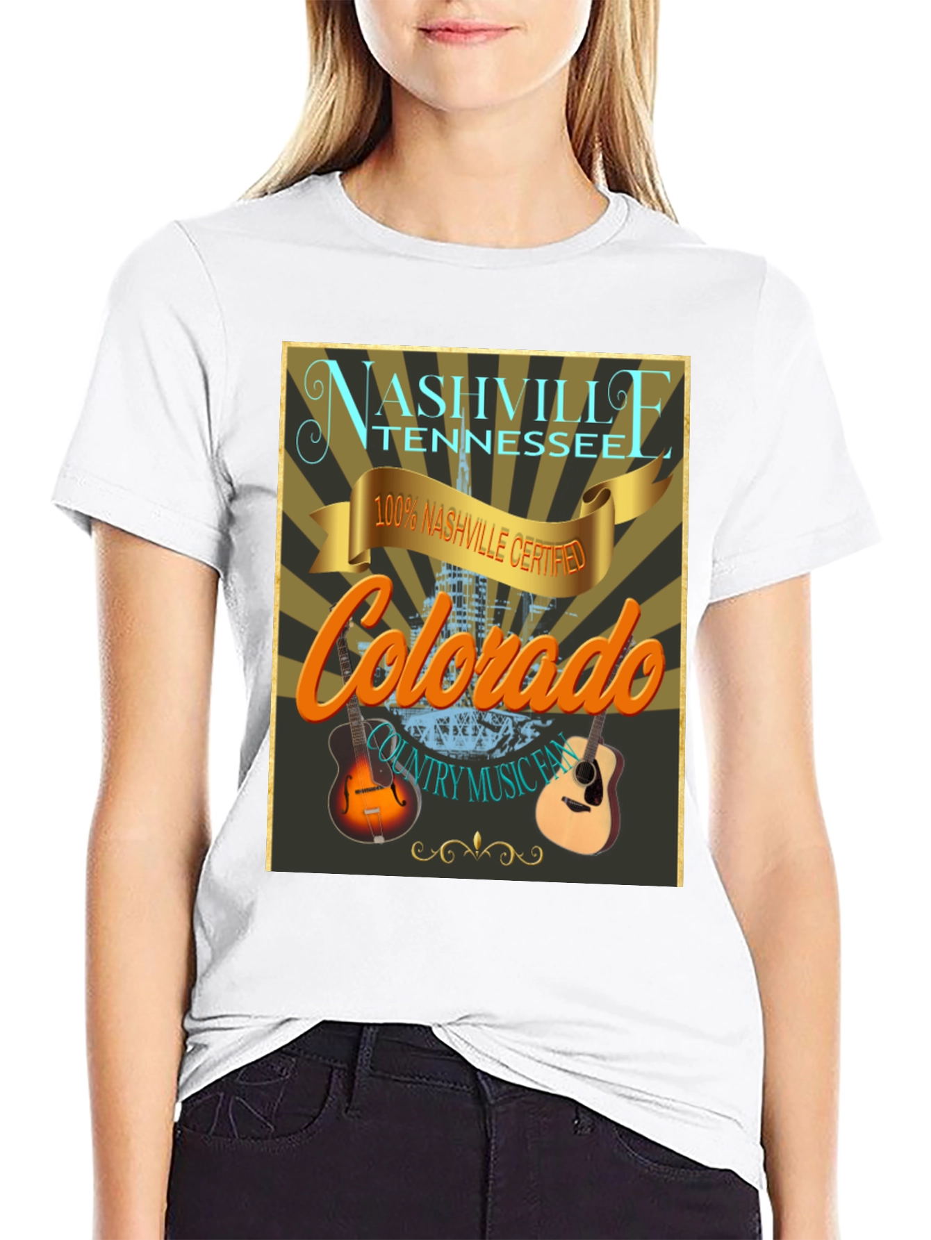 Nashville Tennessee Colorado T-Shirt