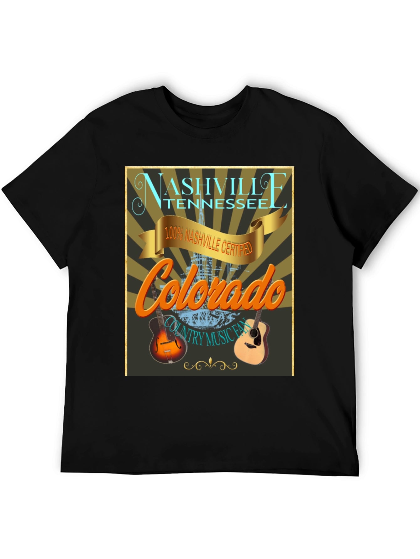 Nashville Tennessee Colorado T-Shirt