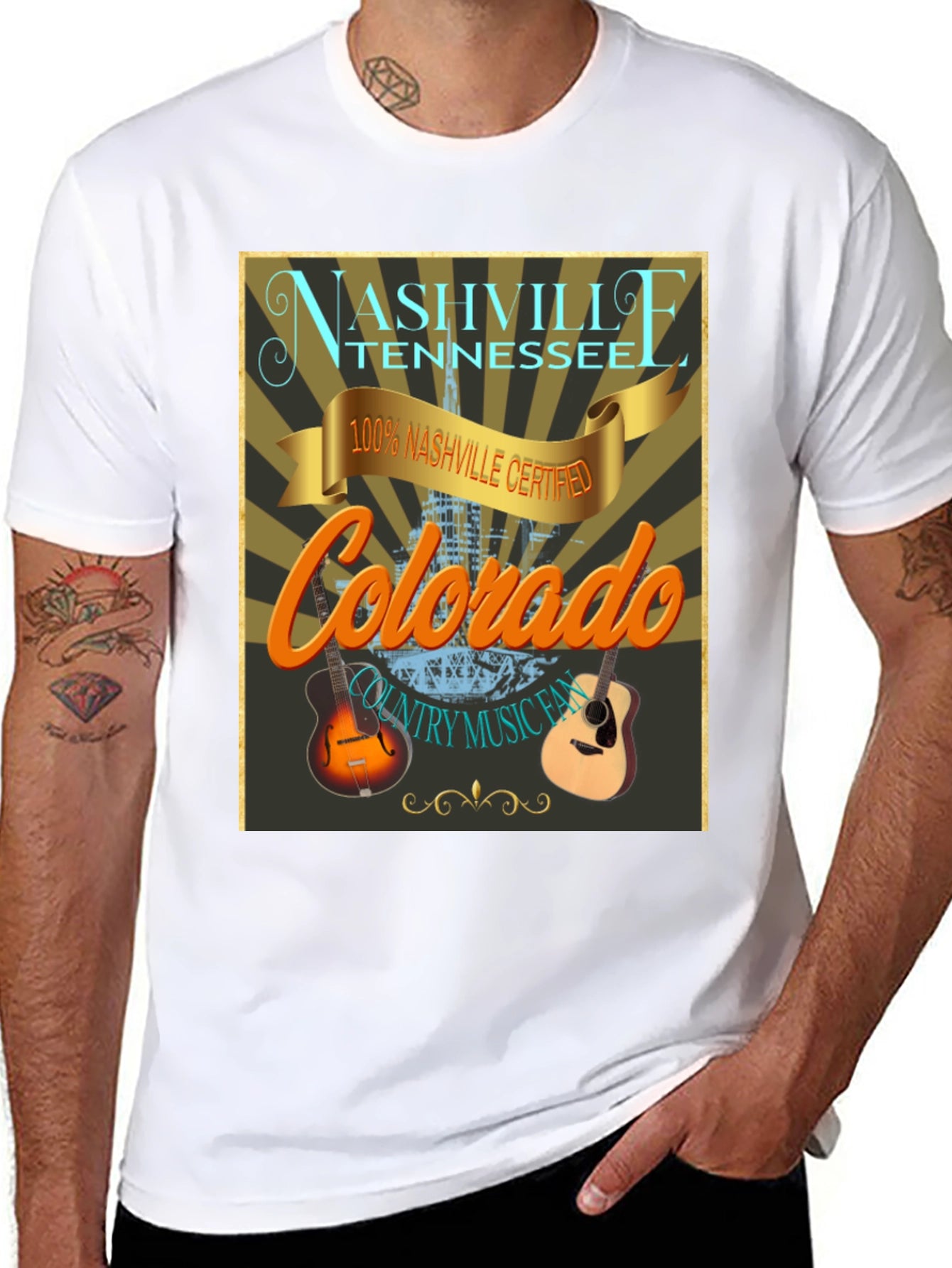 Nashville Tennessee Colorado T-Shirt