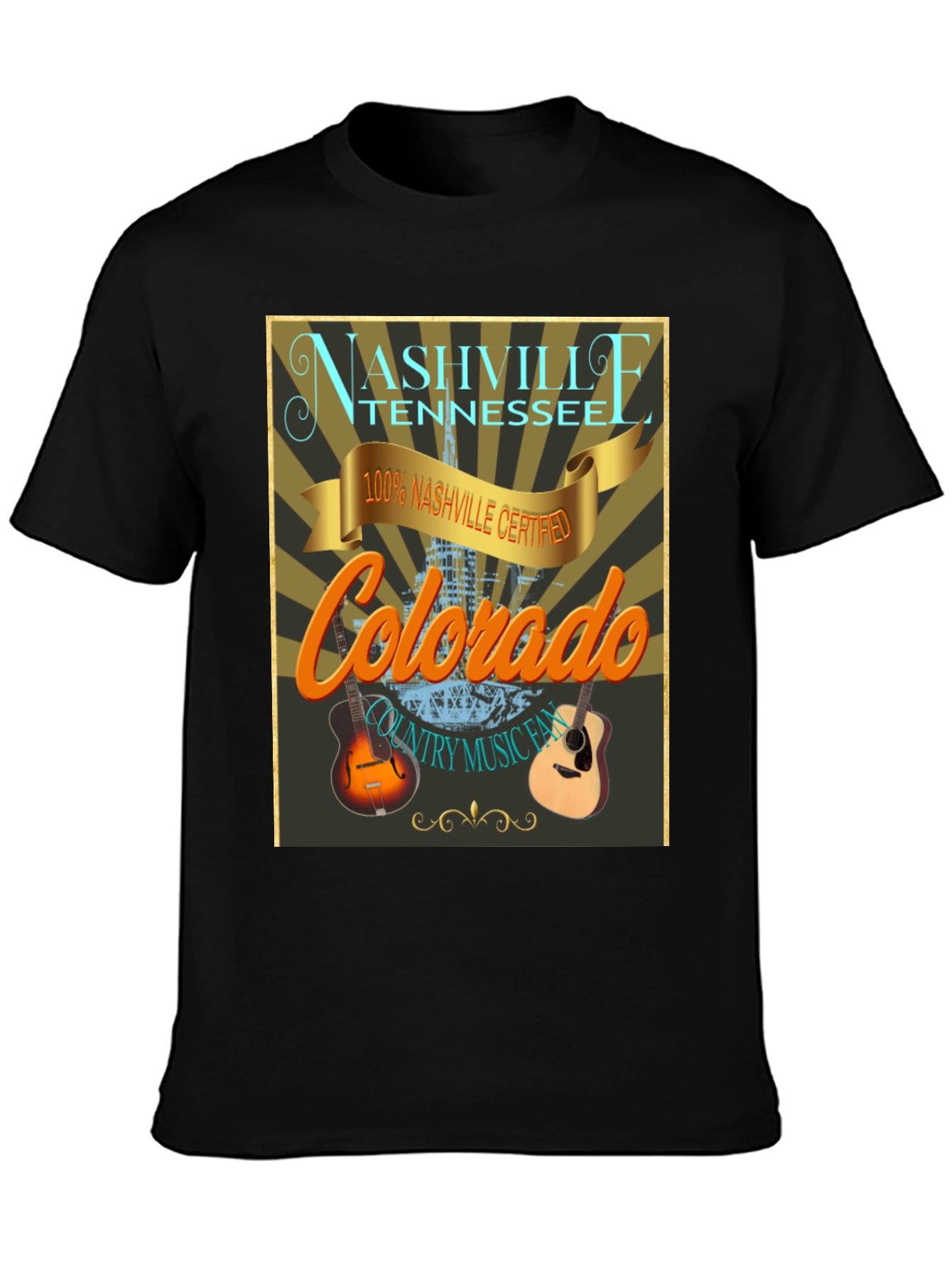 Nashville Tennessee Colorado T-Shirt