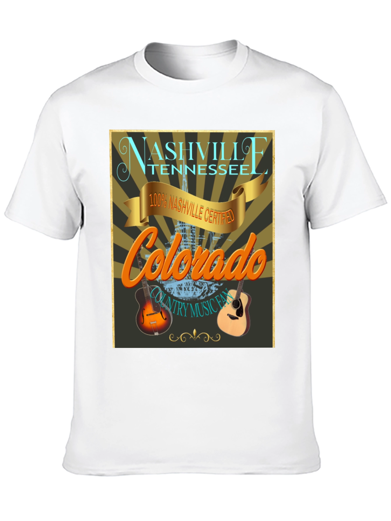 Nashville Tennessee Colorado T-Shirt