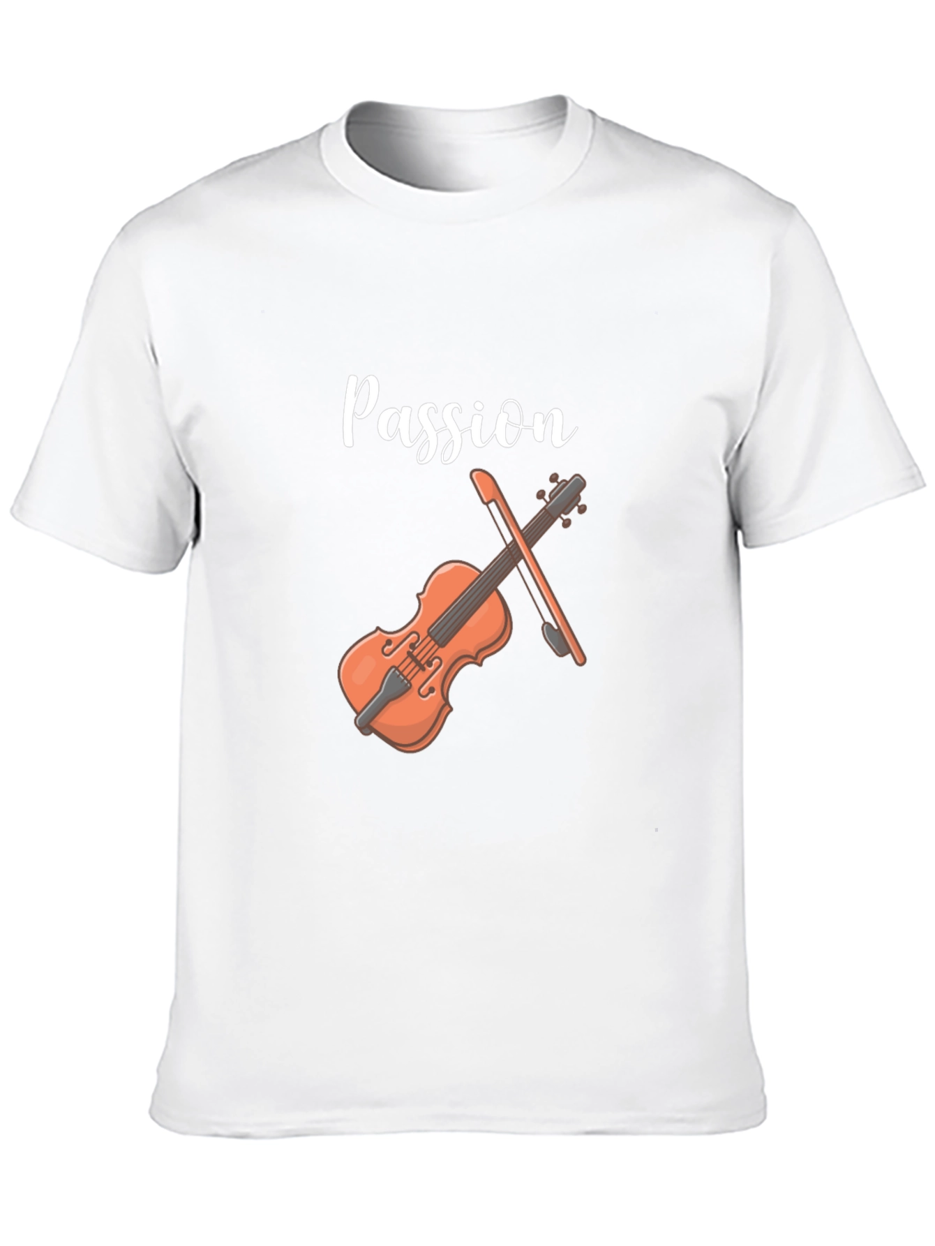 Passion Violin T-Shirt - Musical Graphic Tee