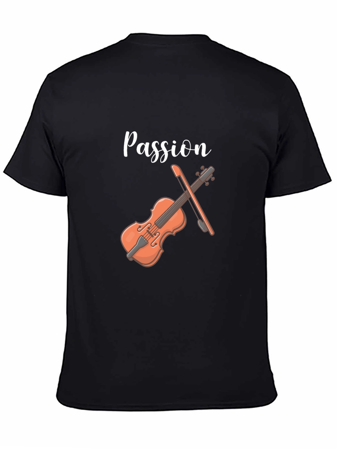 Passion Violin T-Shirt - Musical Graphic Tee