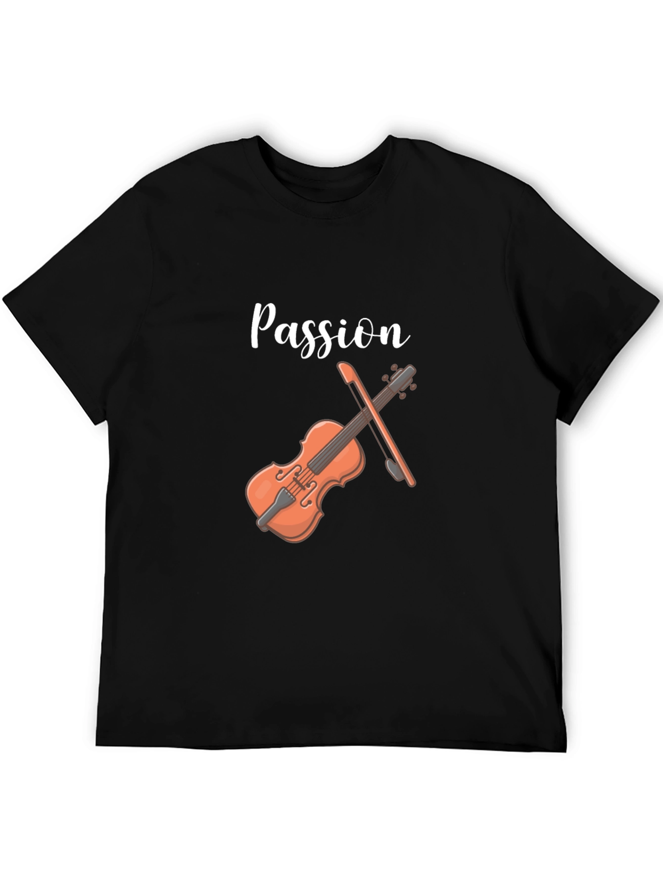 Passion Violin T-Shirt - Musical Graphic Tee