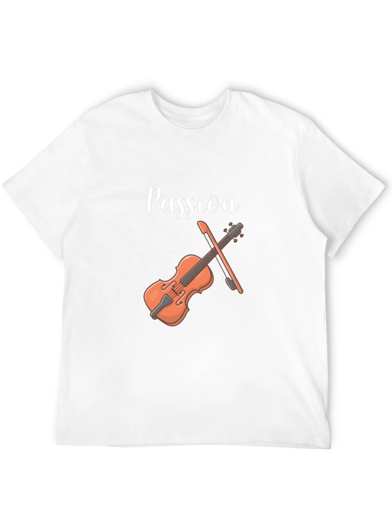 Passion Violin T-Shirt - Musical Graphic Tee