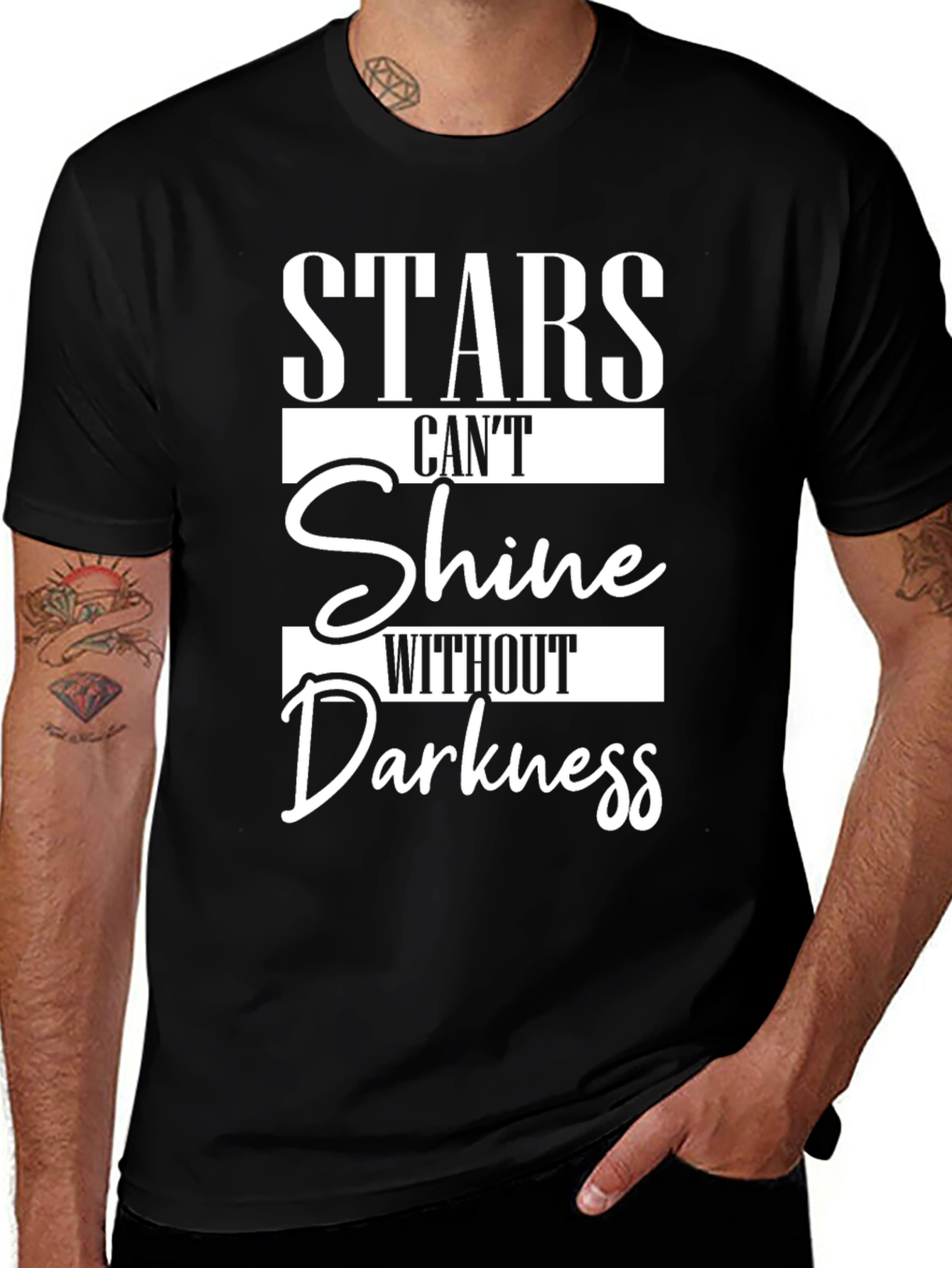 Stars Cant Shine Without Darkness T-Shirt