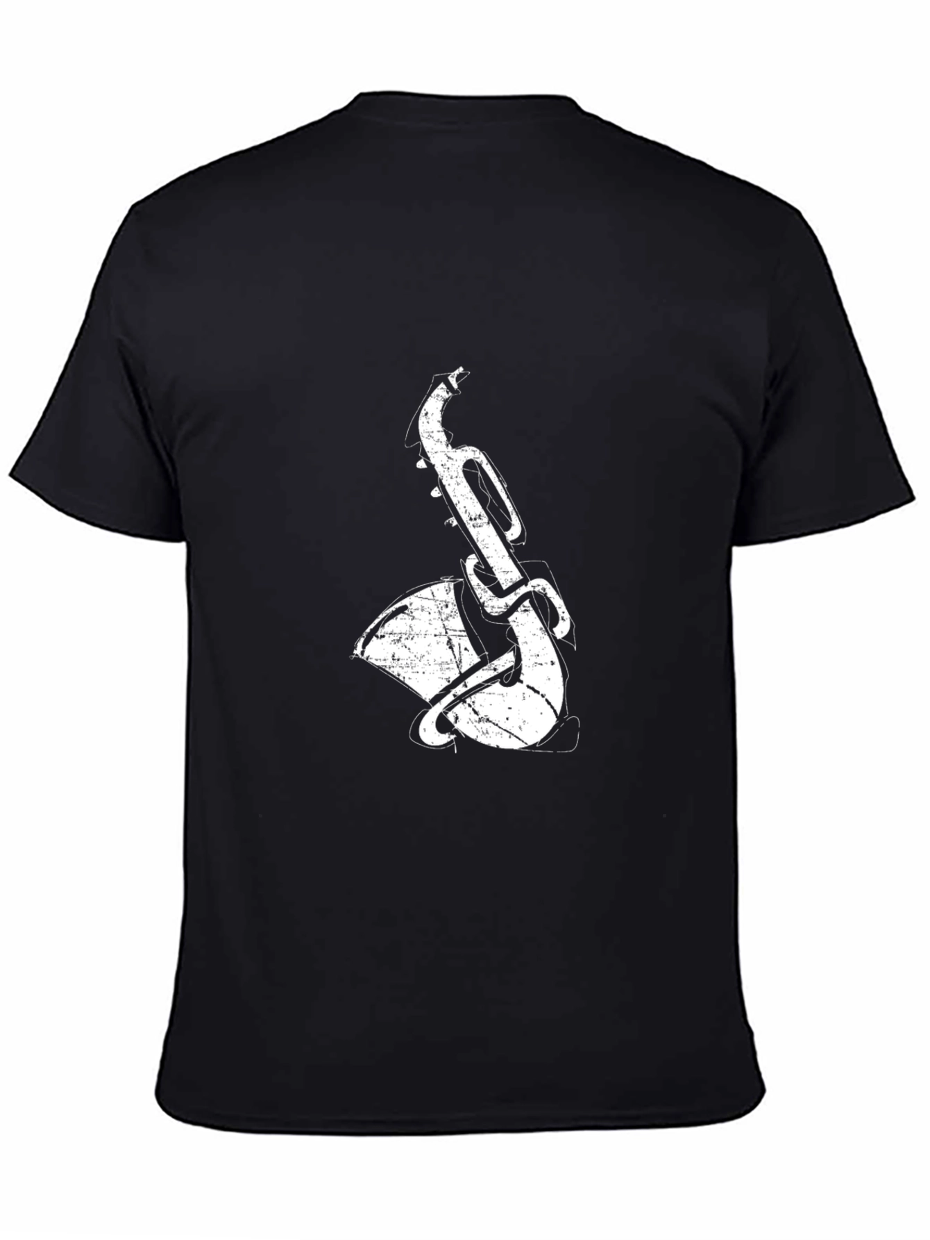 Saxophone Graphic Tee - Stylish Musician T-Shirt