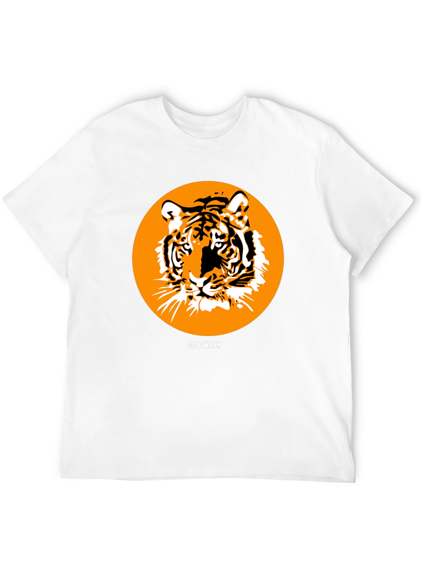 Tiger Circle Graphic Tee - Coldwash Design