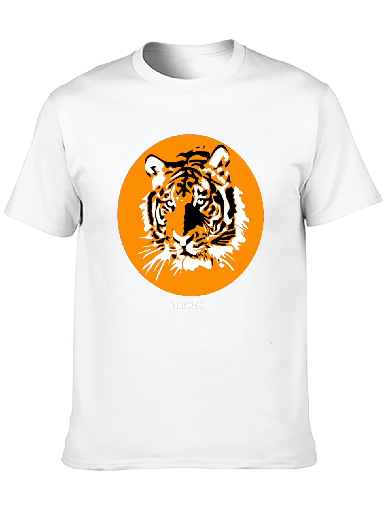Tiger Circle Graphic Tee - Coldwash Design