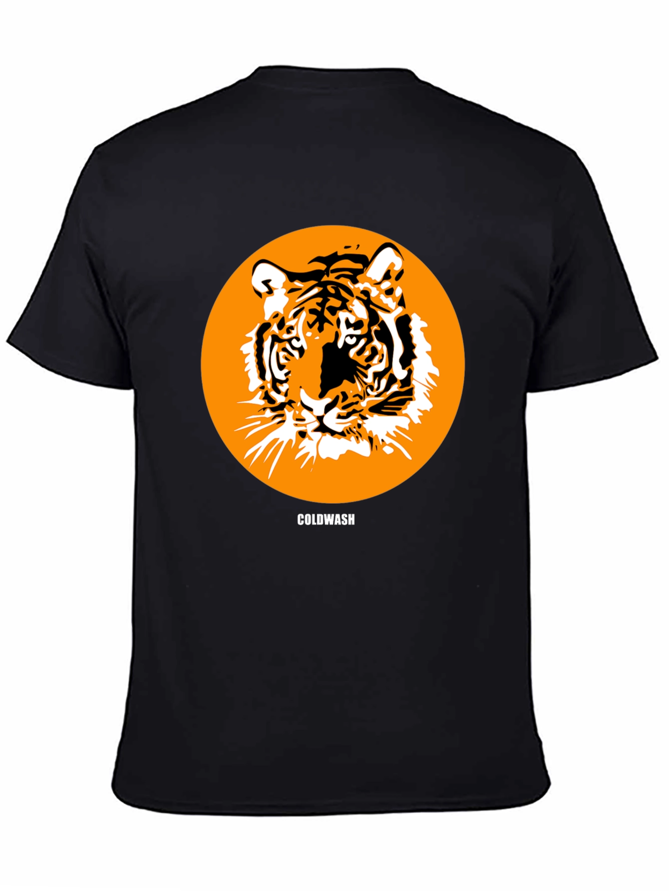 Tiger Circle Graphic Tee - Coldwash Design