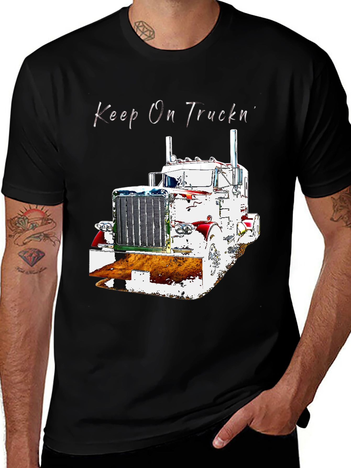 Keep On Truckin Graphic T-Shirt