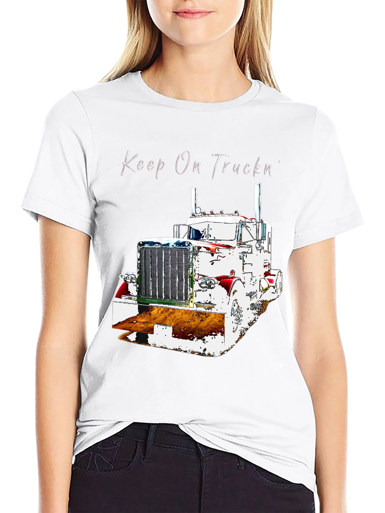 Keep On Truckin Graphic T-Shirt