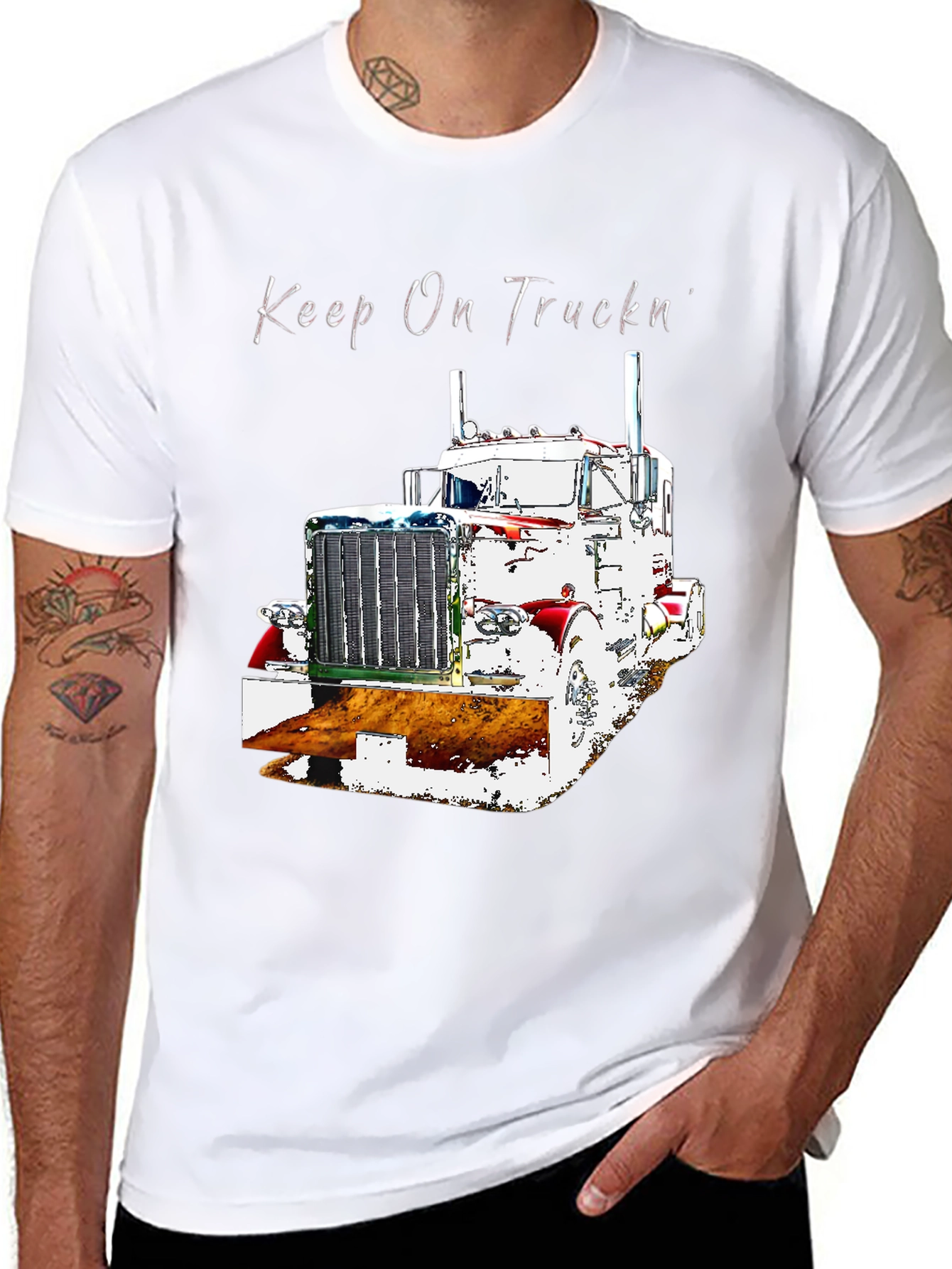 Keep On Truckin Graphic T-Shirt