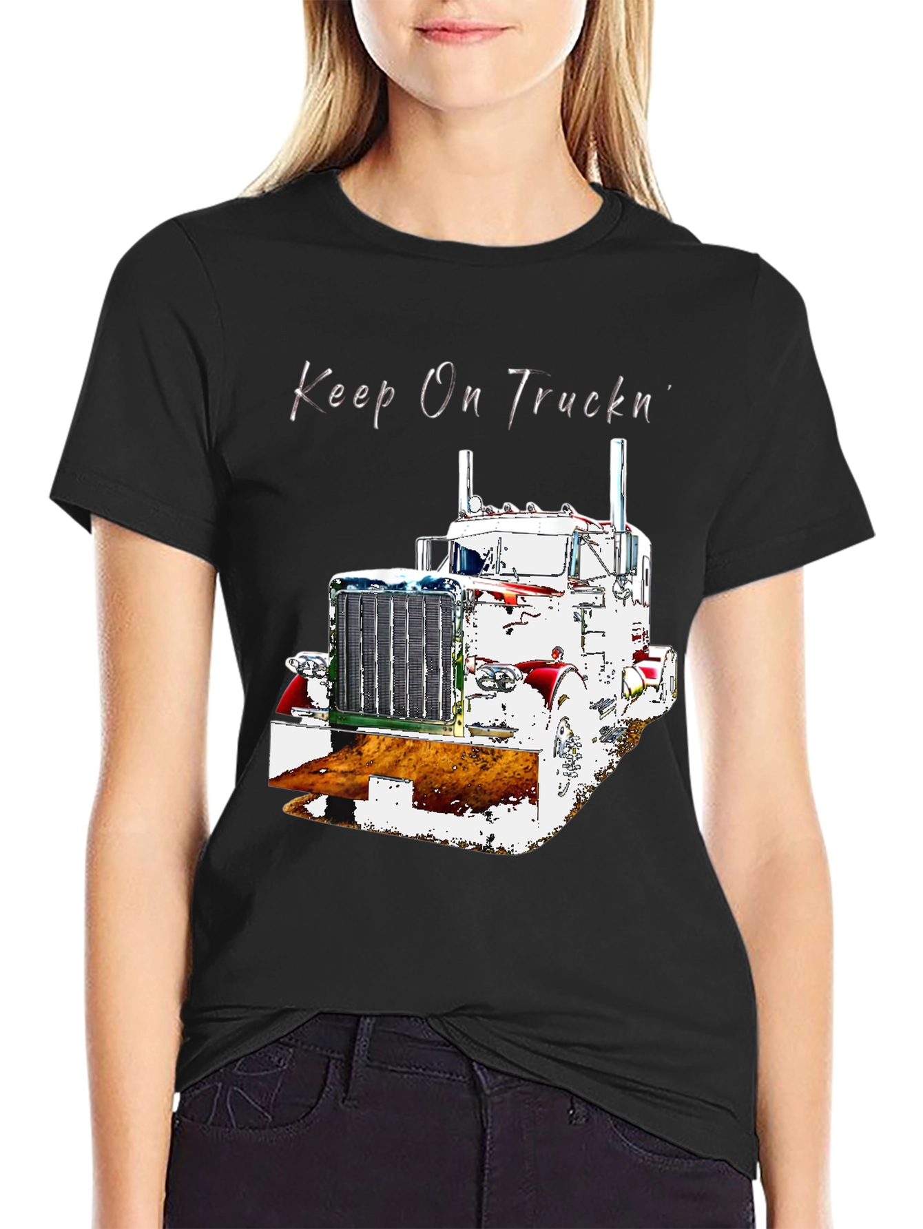 Keep On Truckin Graphic T-Shirt