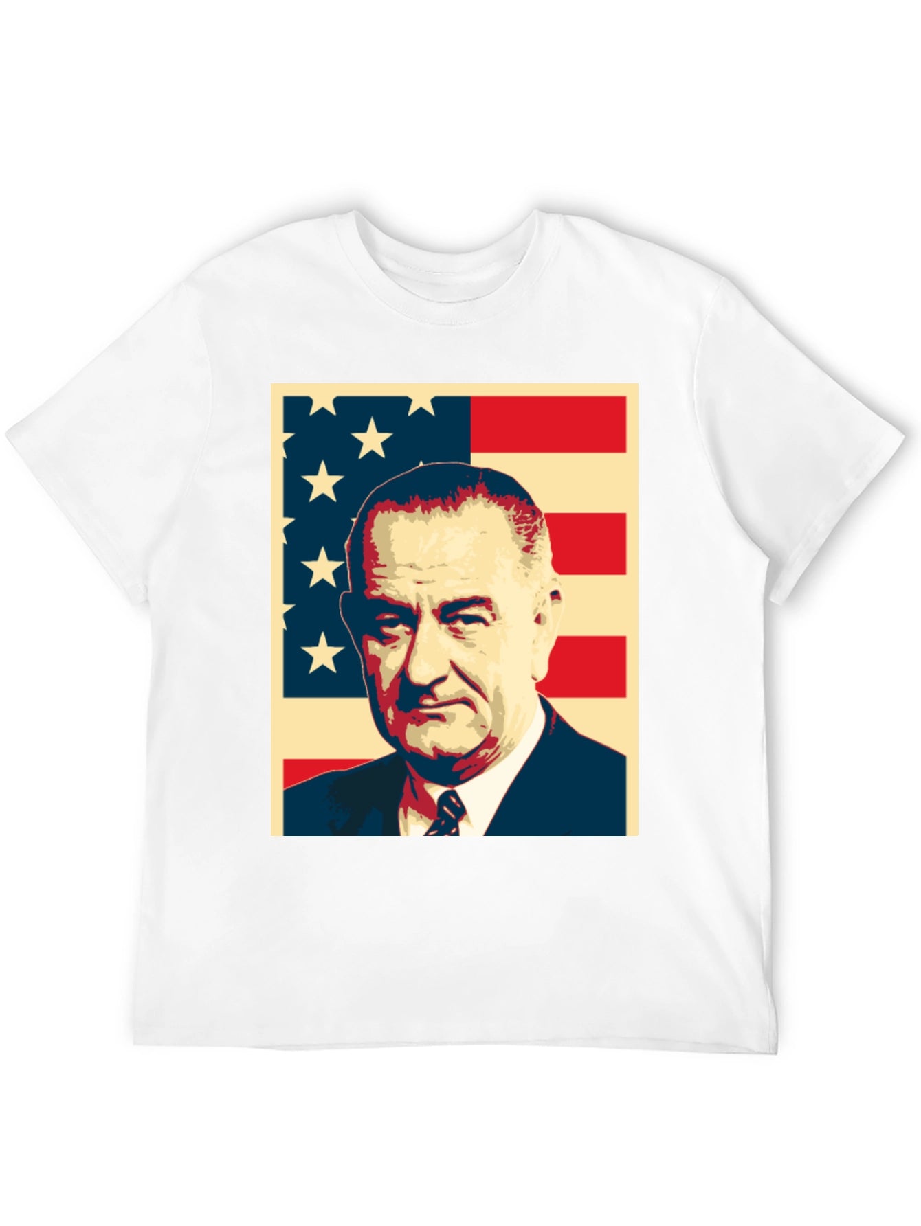 LBJ American Flag T-Shirt