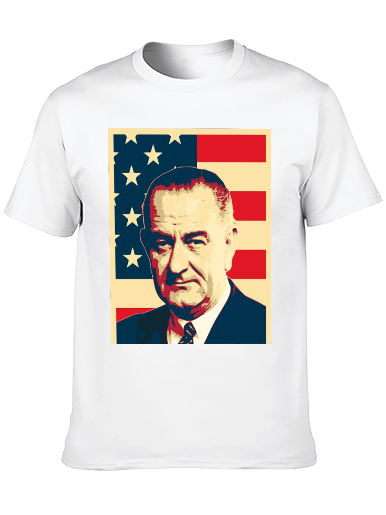 LBJ American Flag T-Shirt