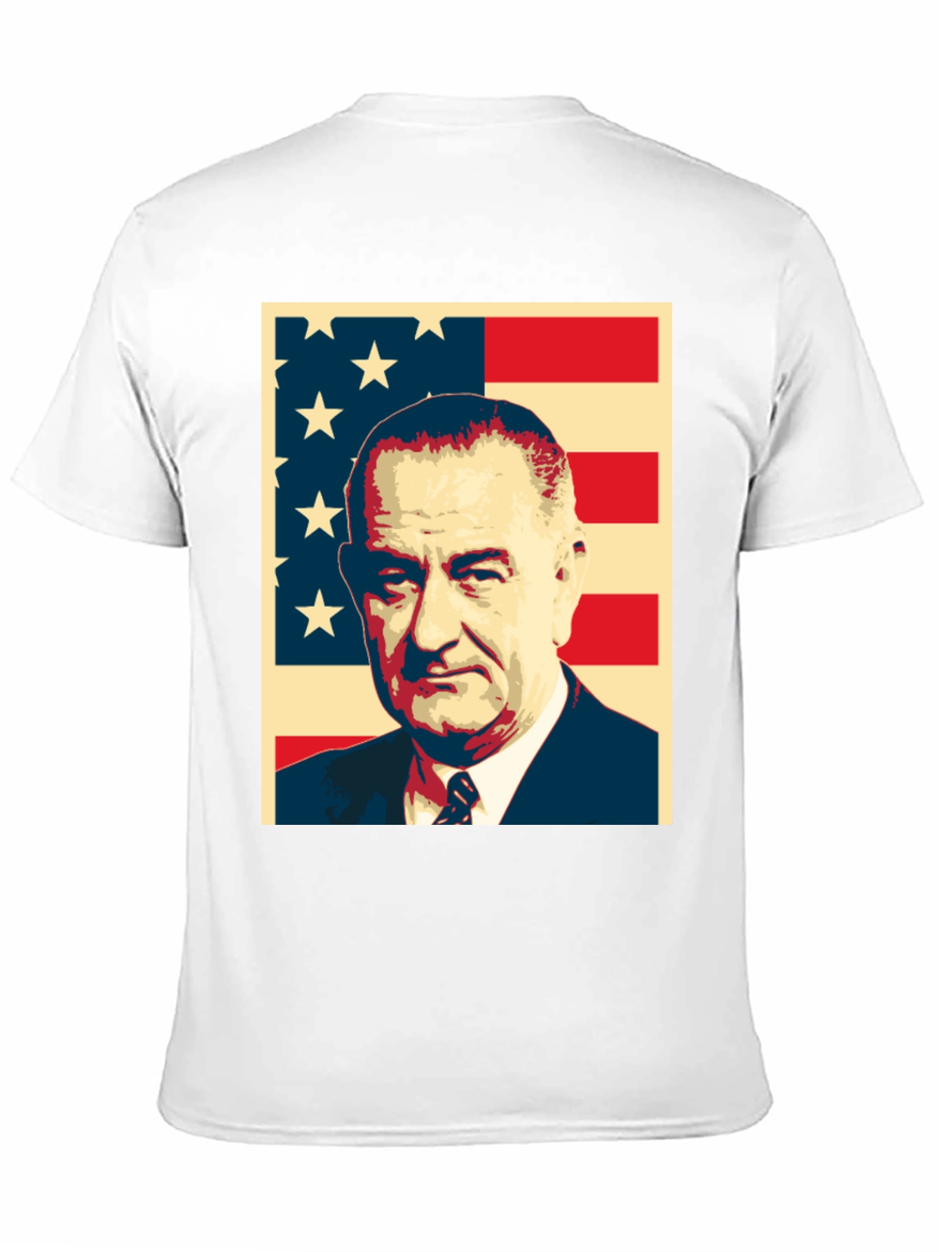 LBJ American Flag T-Shirt