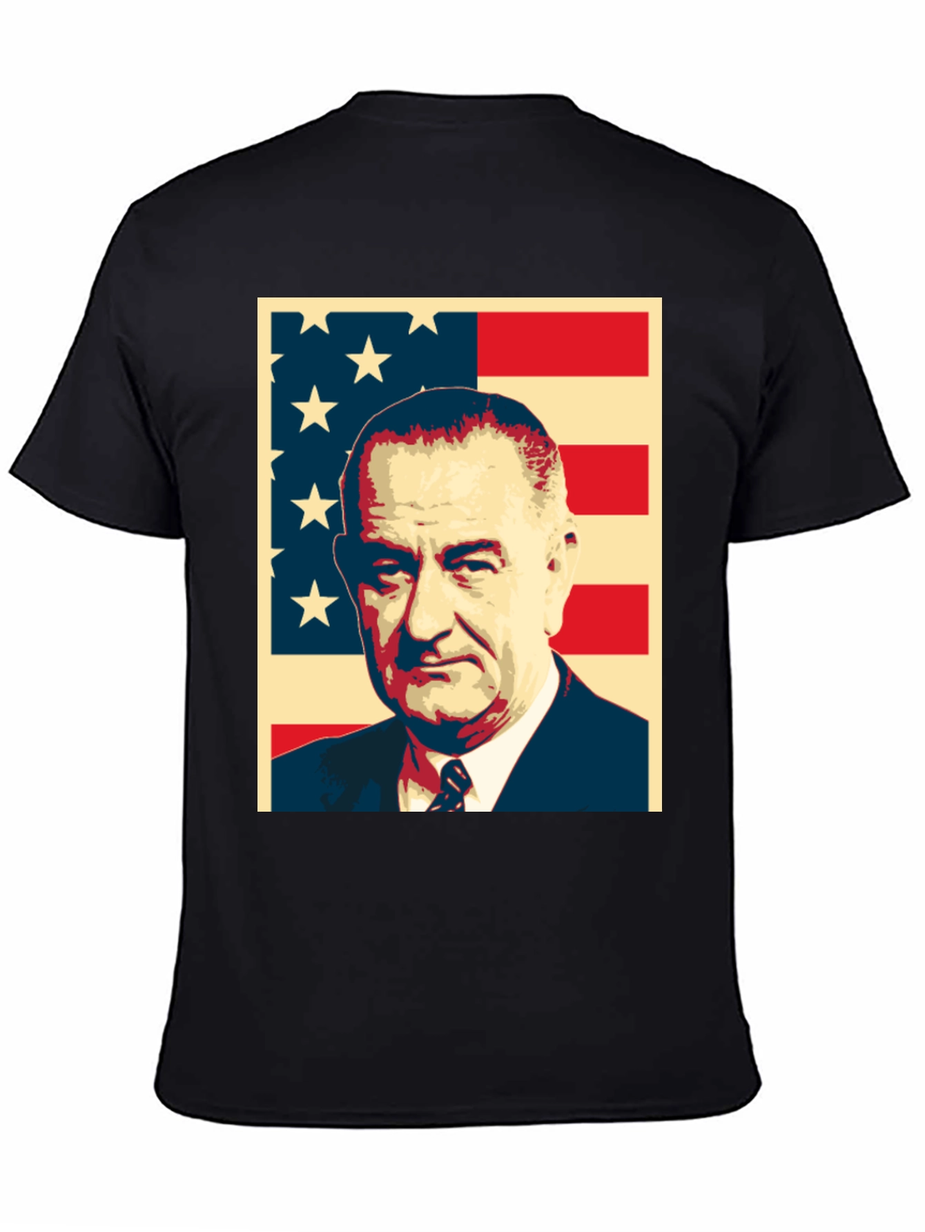 LBJ American Flag T-Shirt