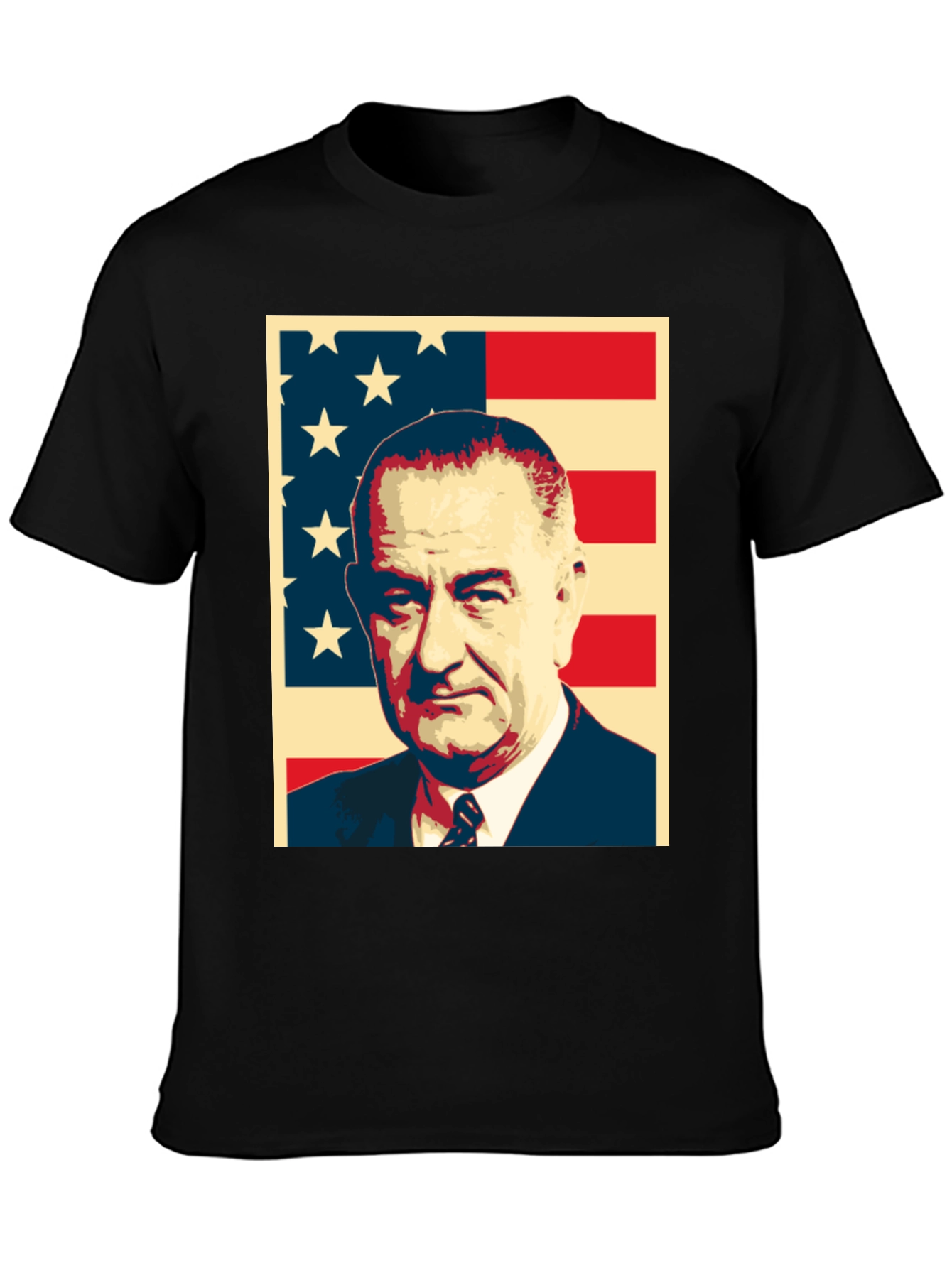 LBJ American Flag T-Shirt