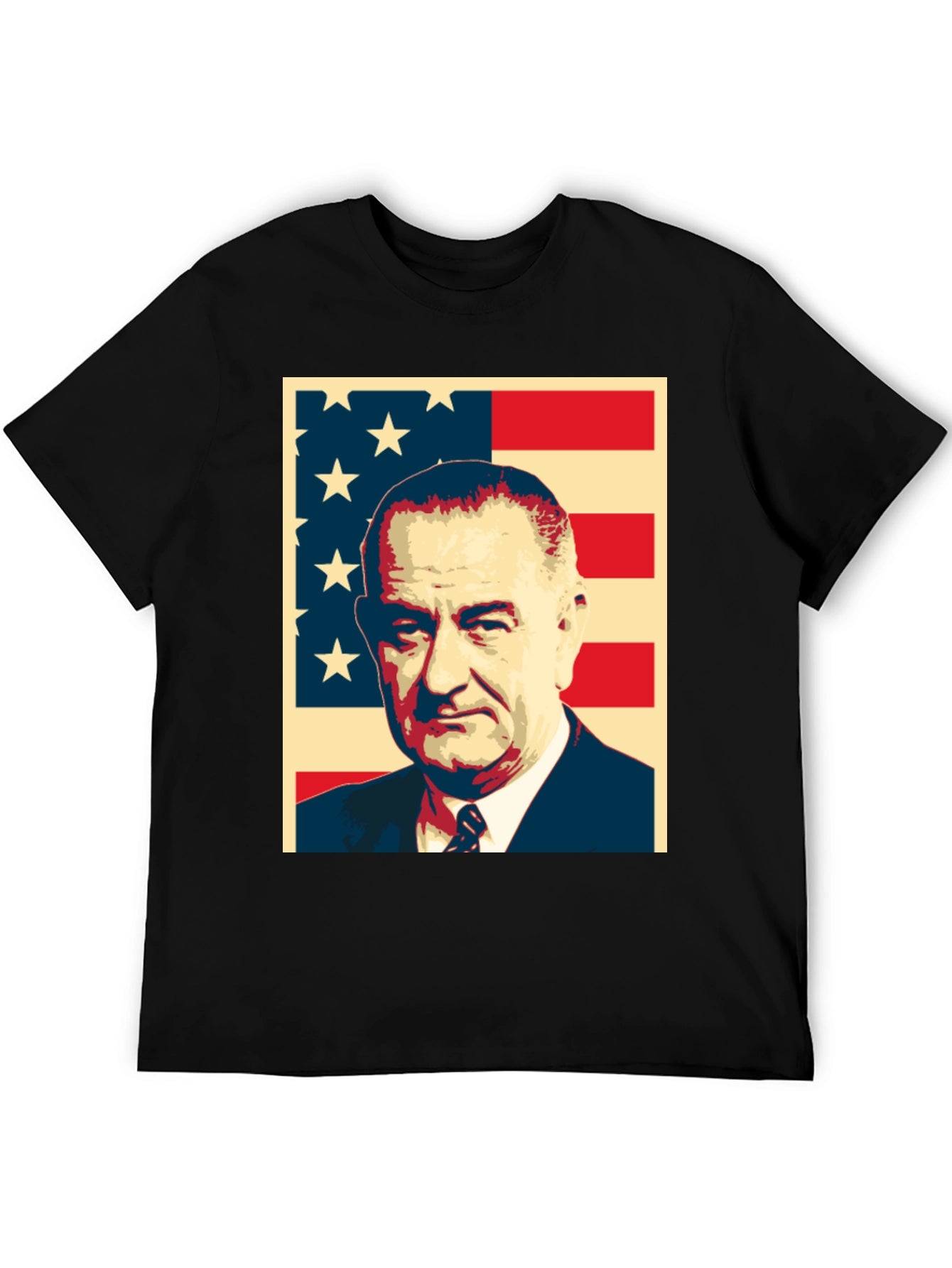 LBJ American Flag T-Shirt